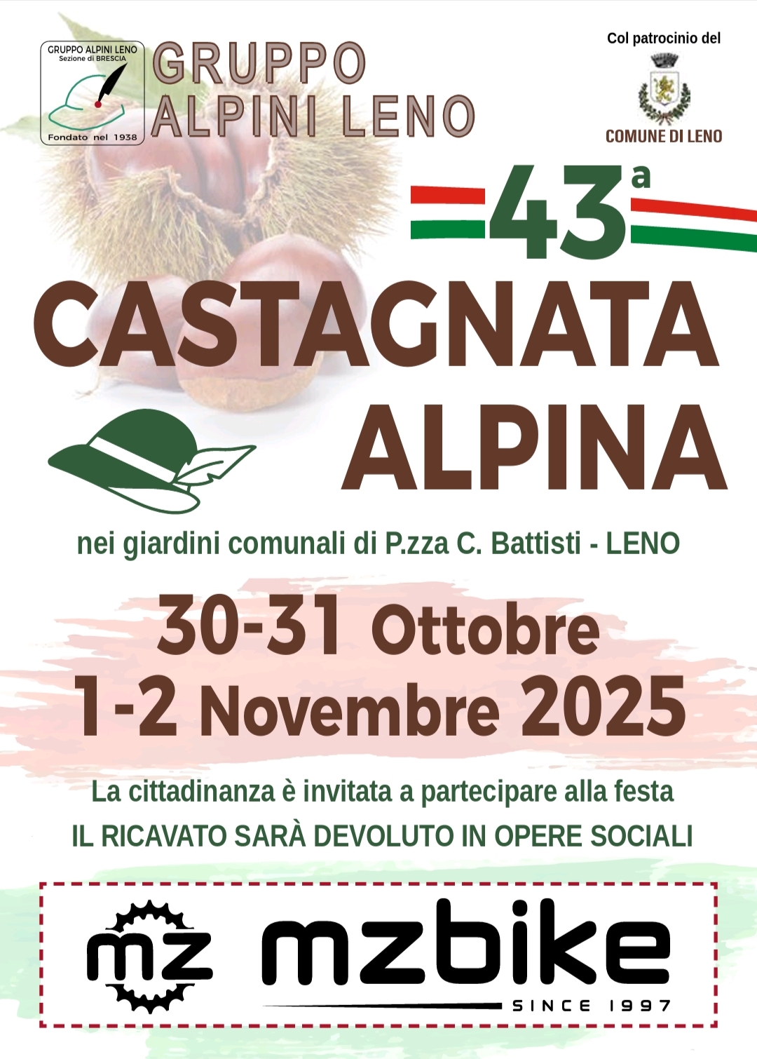 Locandina Castagnata Alpina