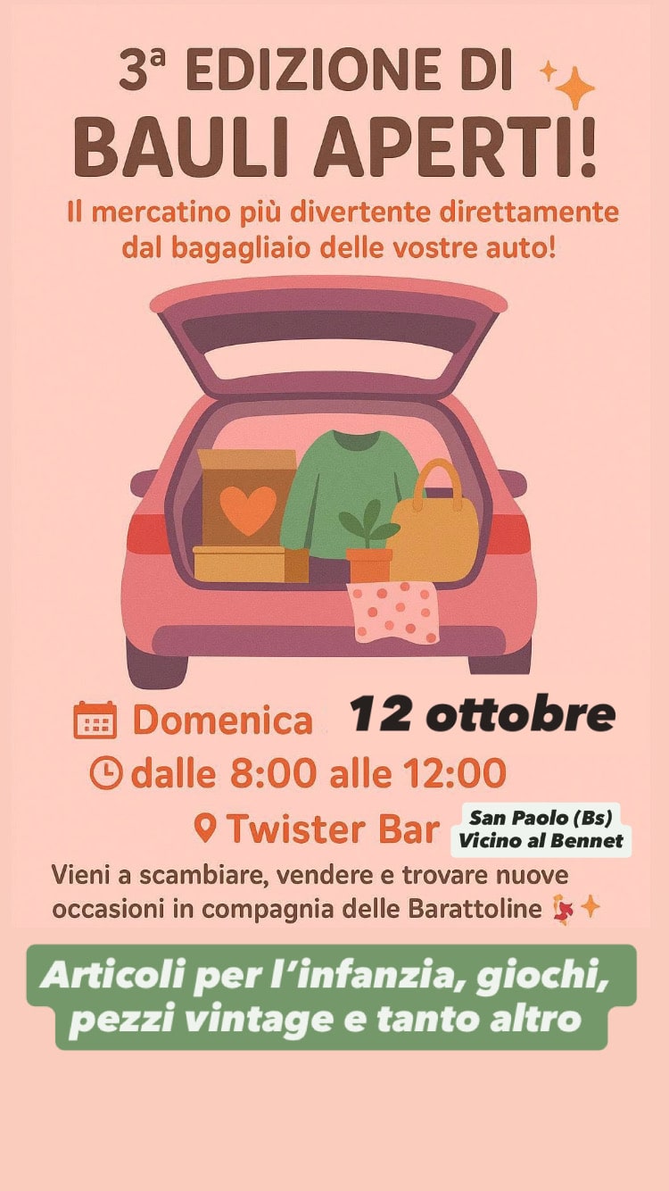 Locandina Bauli aperti