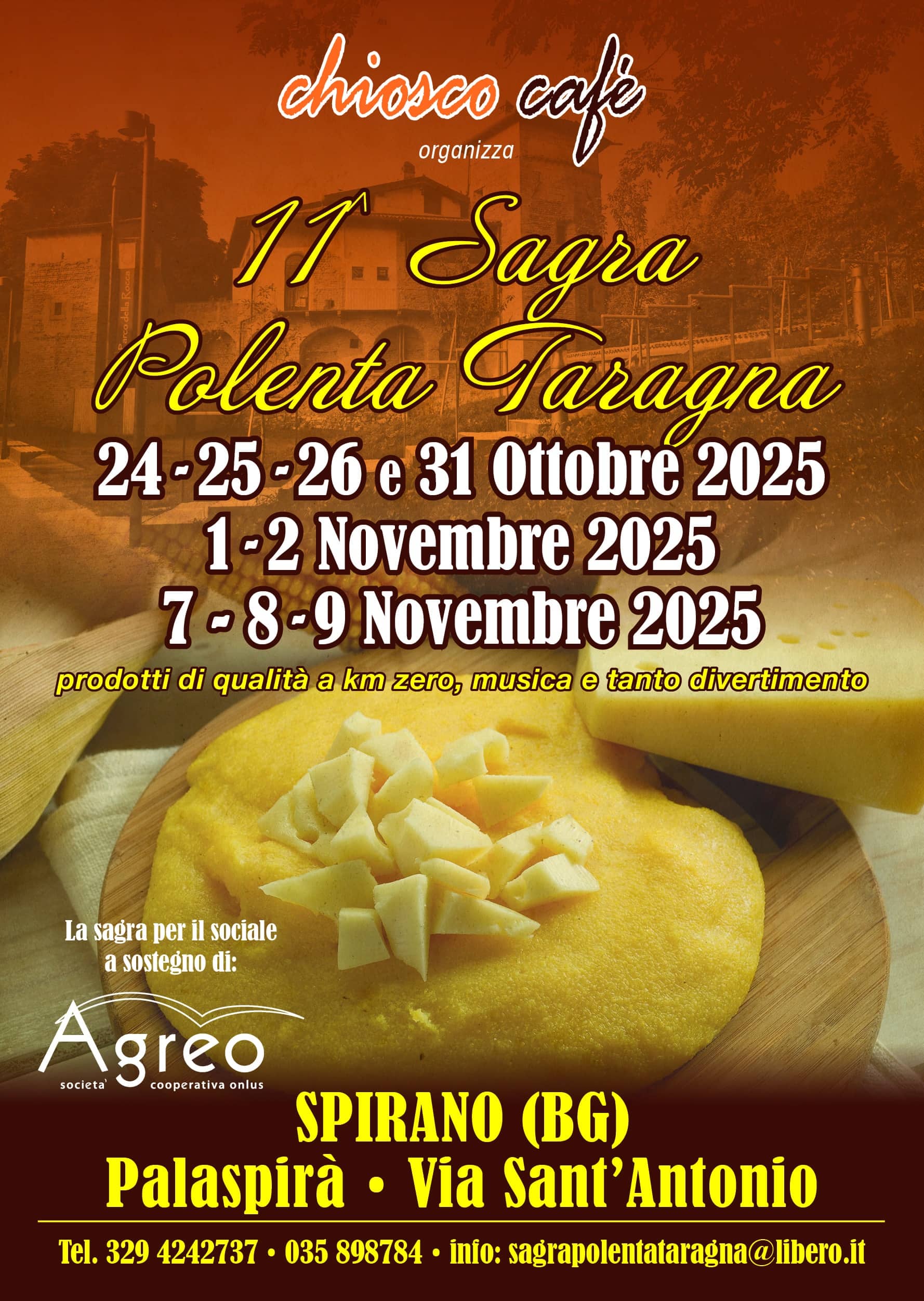 Locandina Sagra della polenta taragna