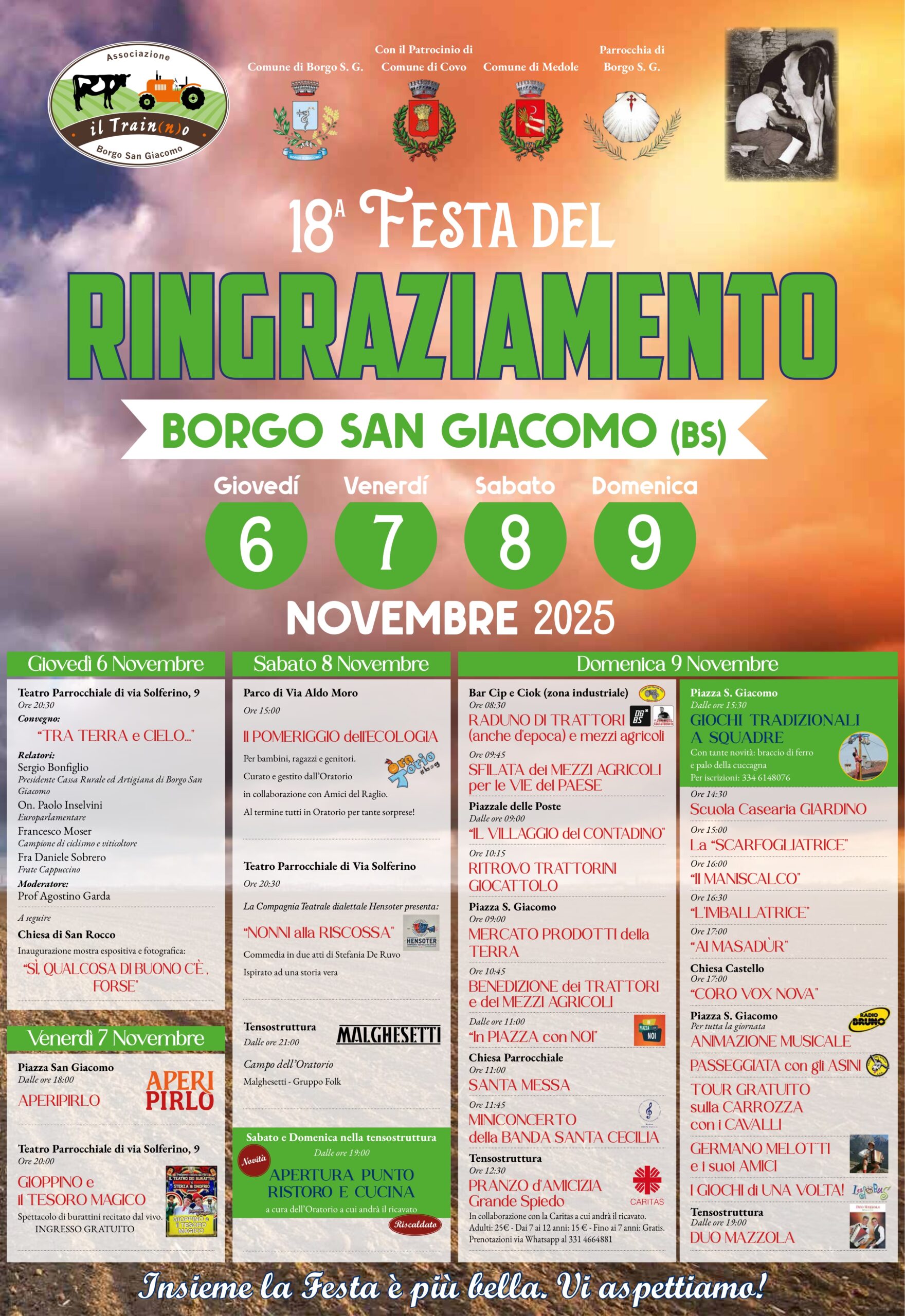 Locandina Festa del Ringraziamento