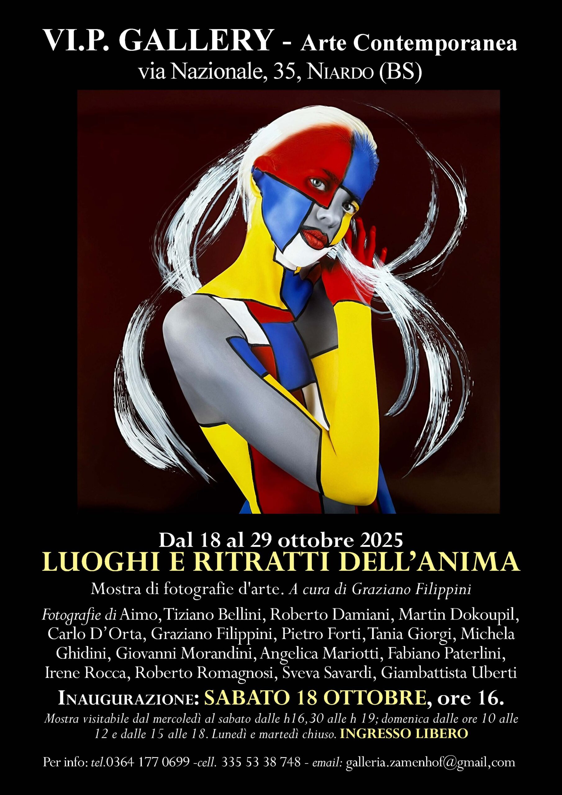 Locandina Luoghi e ritratti dell’anima