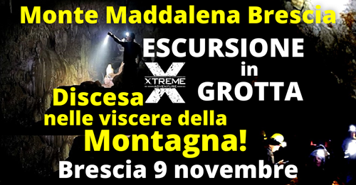 Locandina Escursione nella grotta delle 7 stanze