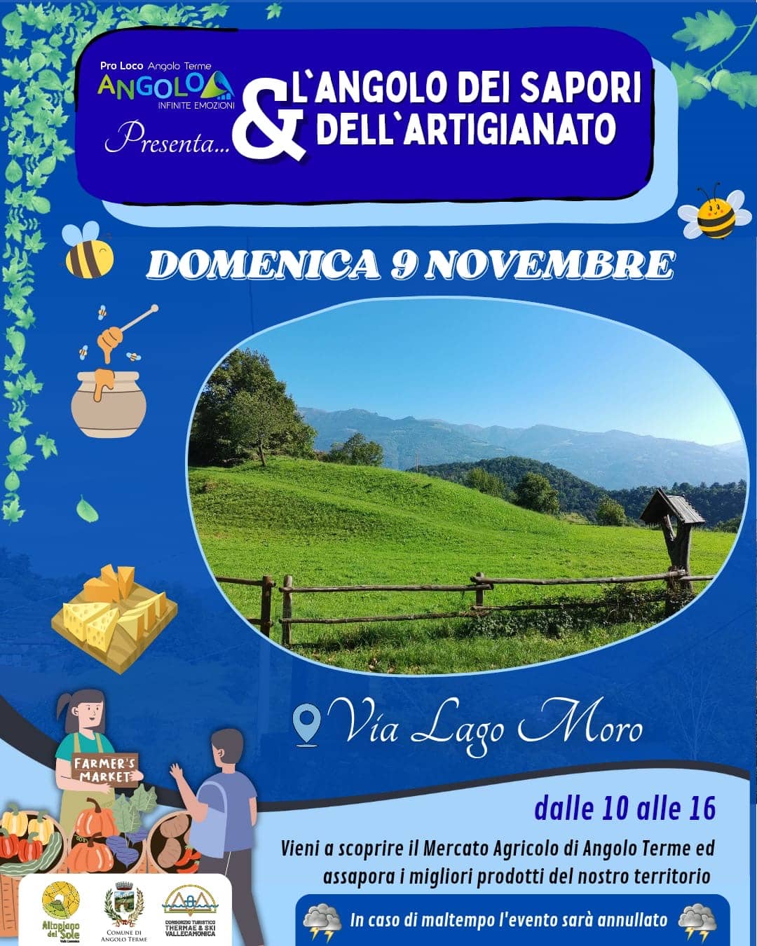 Locandina L'Angolo dei sapori e dell'artigianato