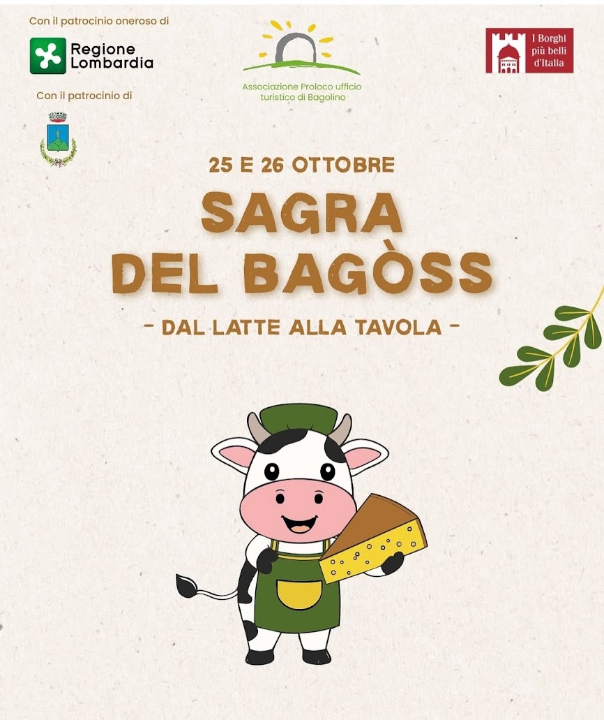Locandina Sagra del Bagòss a Bagolino