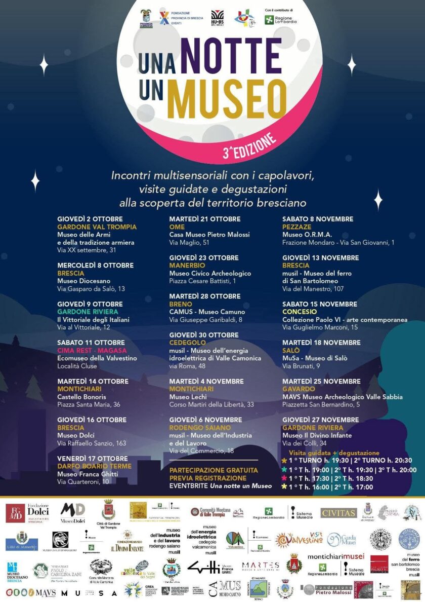 Locandina Una Notte, un Museo