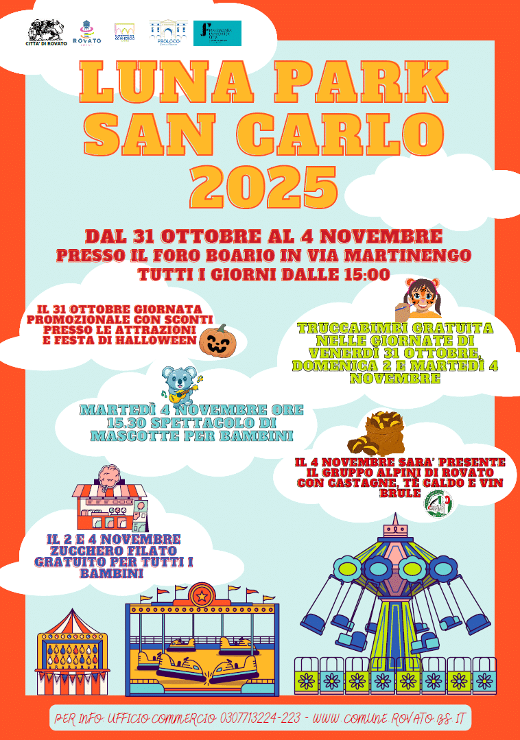 Locandina Luna Park di San Carlo a Rovato