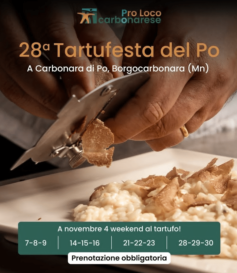 Locandina Tartufesta del Po