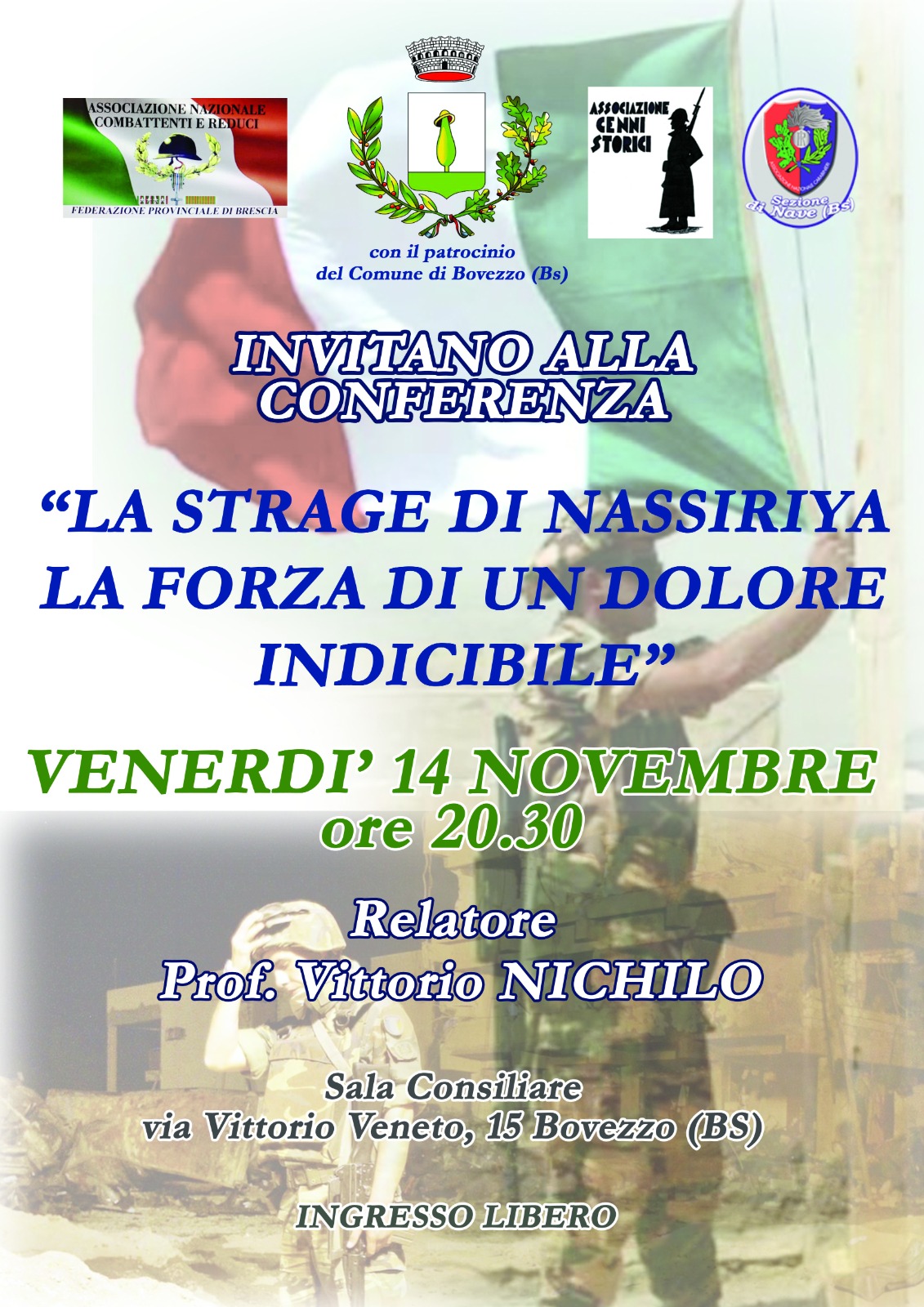 Locandina La strage di Nassiriya
