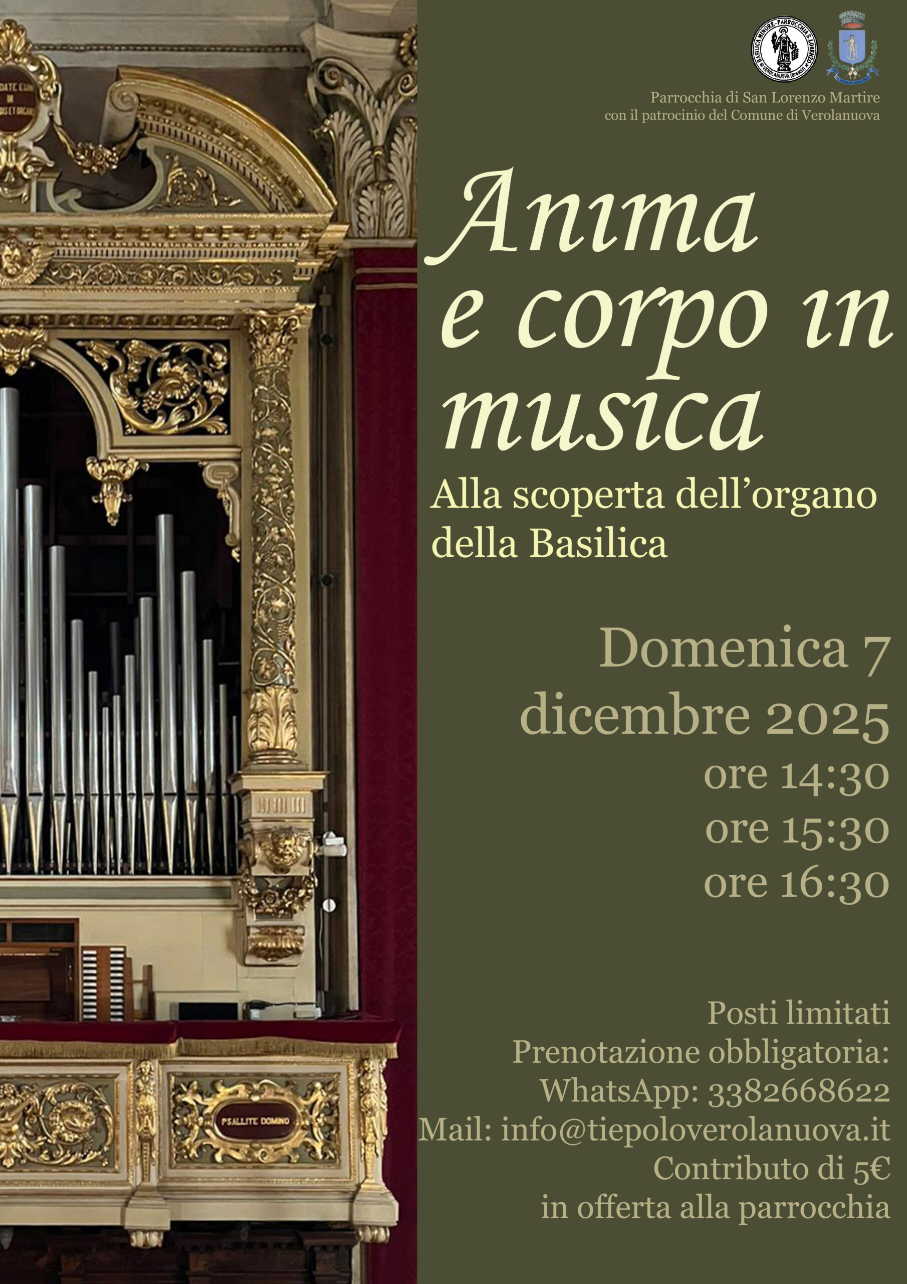 Locandina Anima e corpo in musica