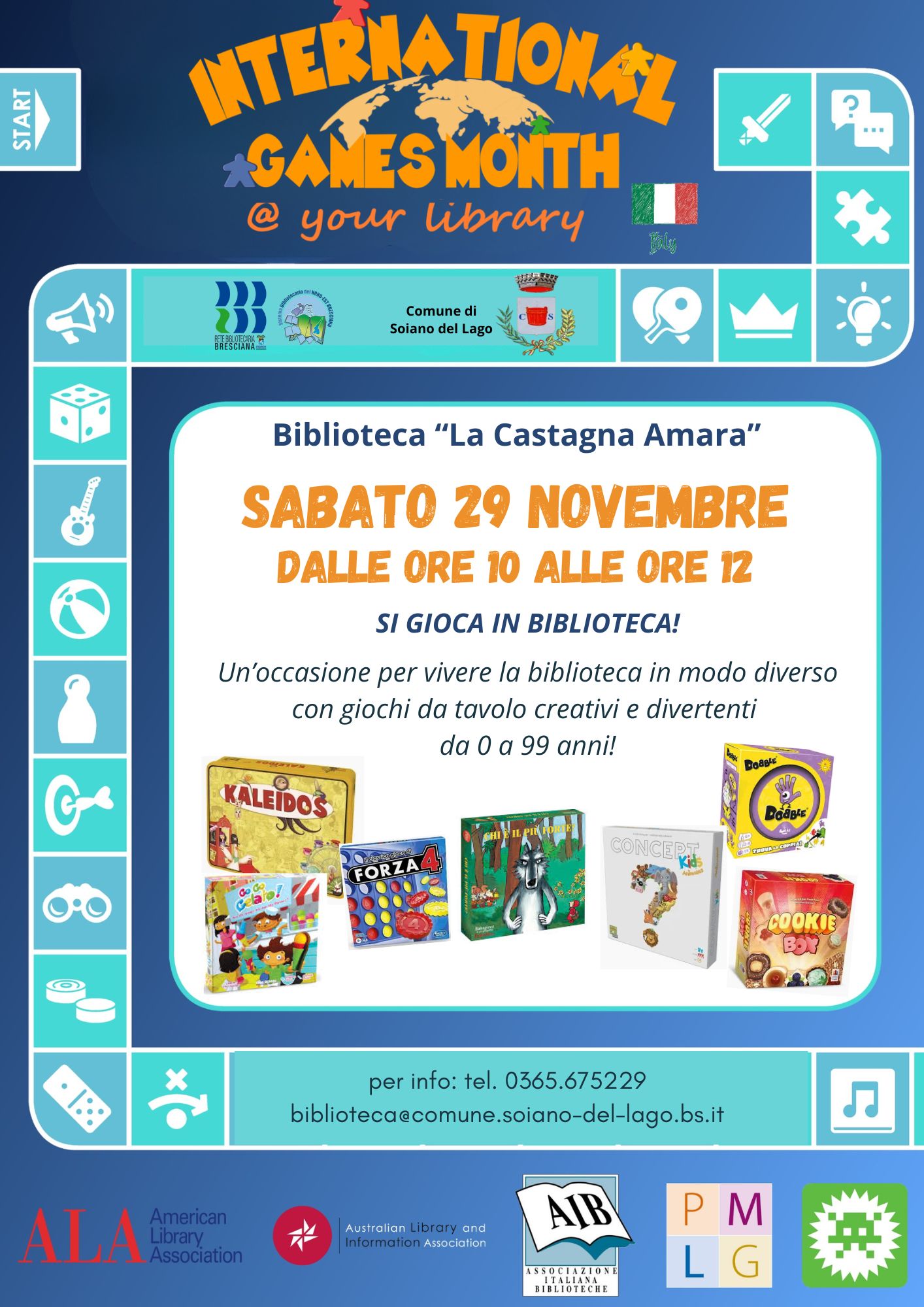 Locandina International Games a Soiano