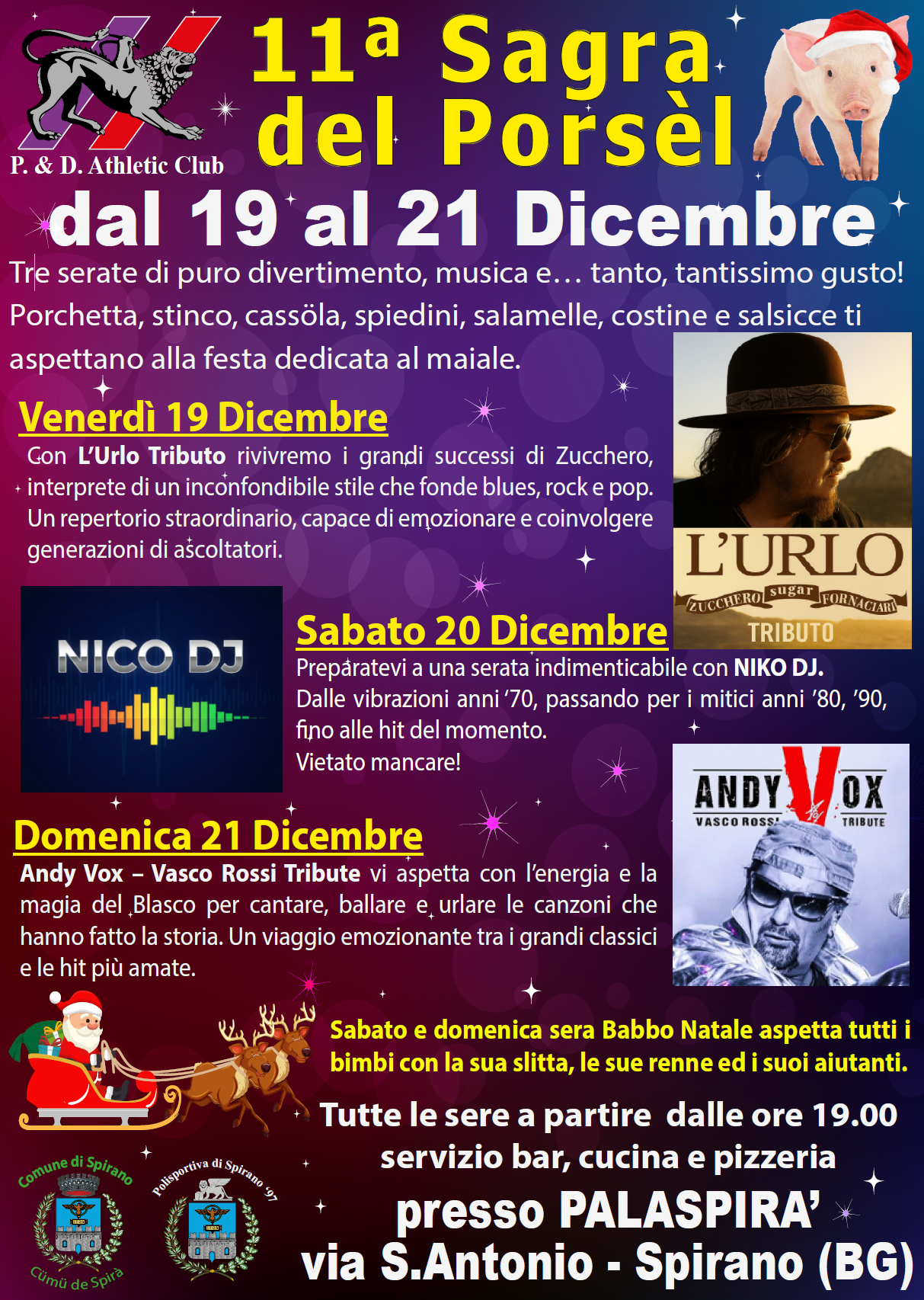 Locandina 11a sagra del Porsèl