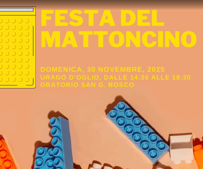 Locandina Festa del Mattoncino