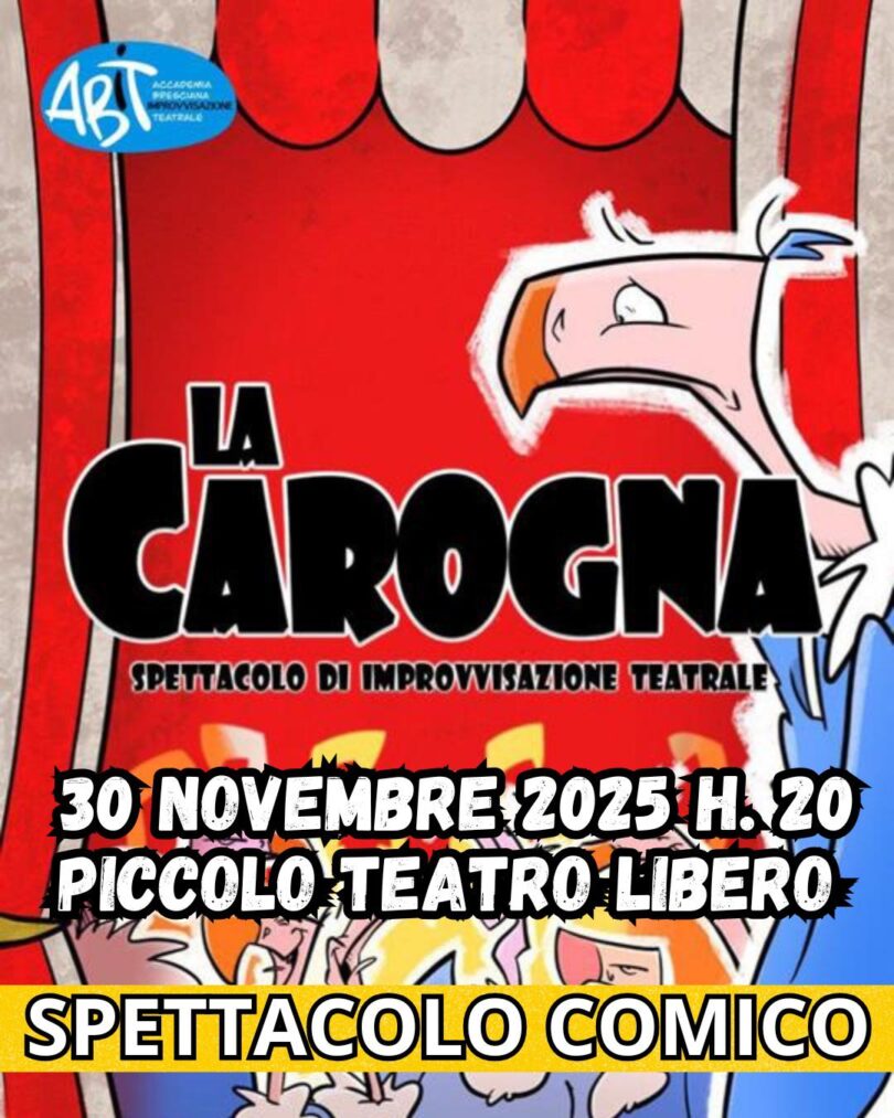 Locandina La carogna!