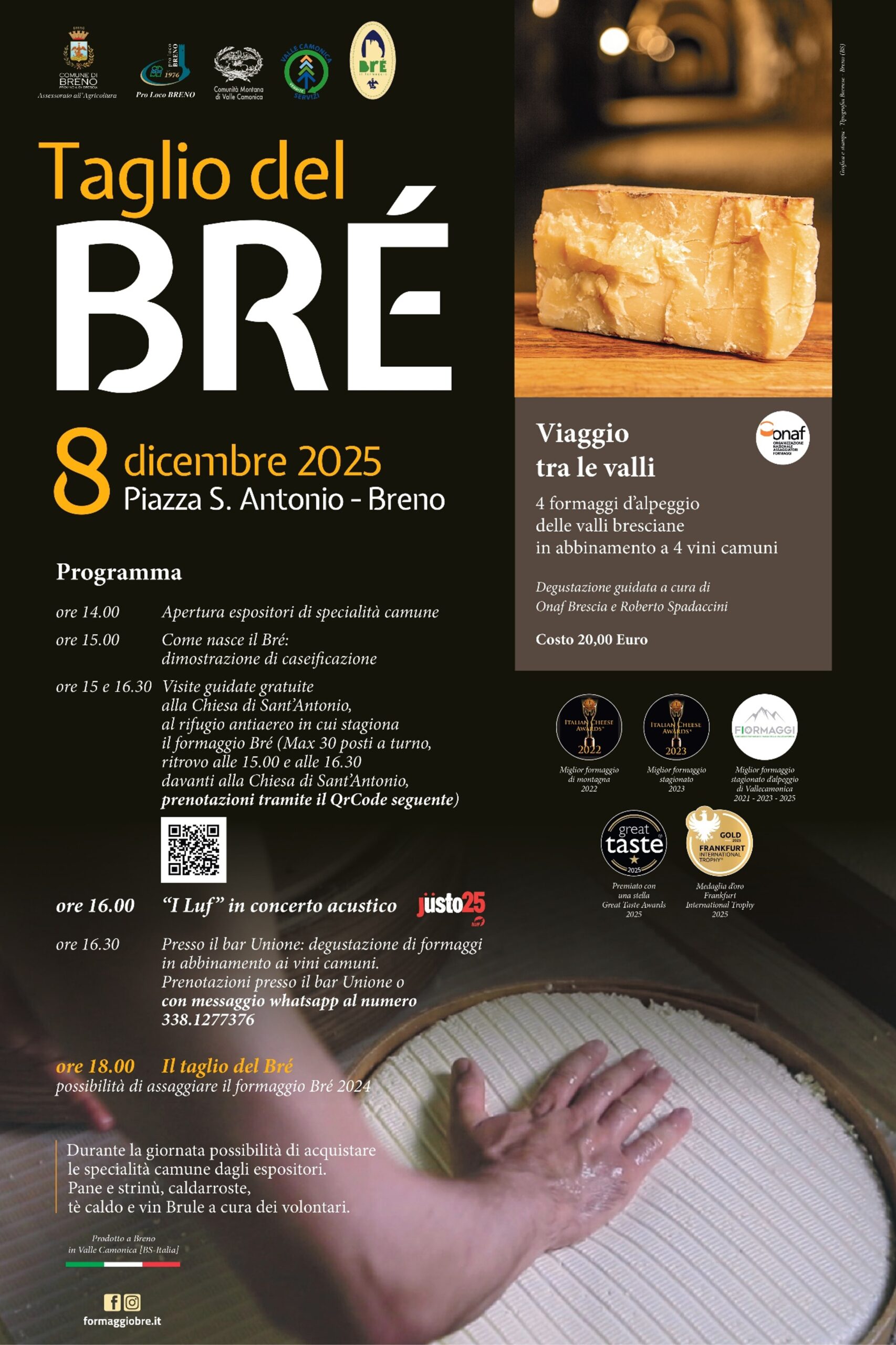 Locandina Taglio del bré a Breno