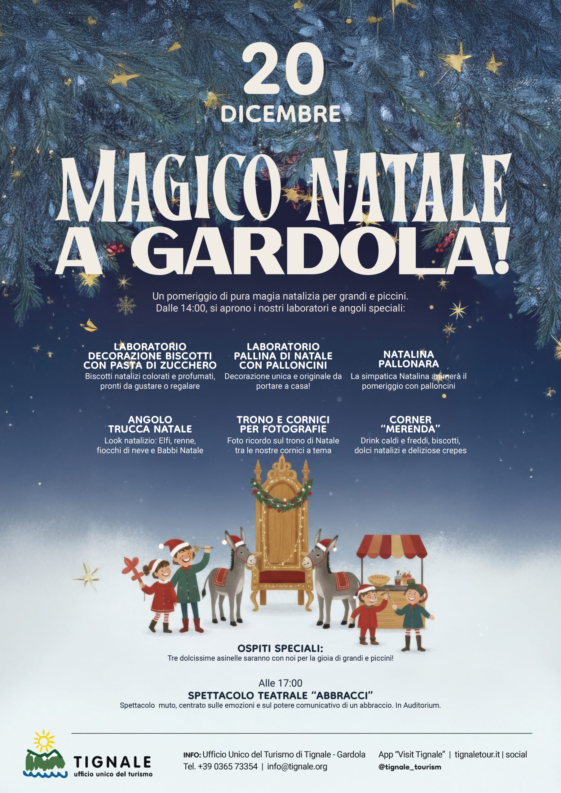 Locandina Magico natale a Tignale