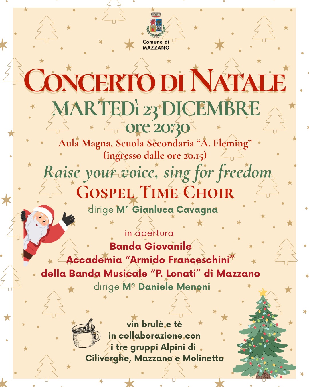 Locandina Concerto gospel