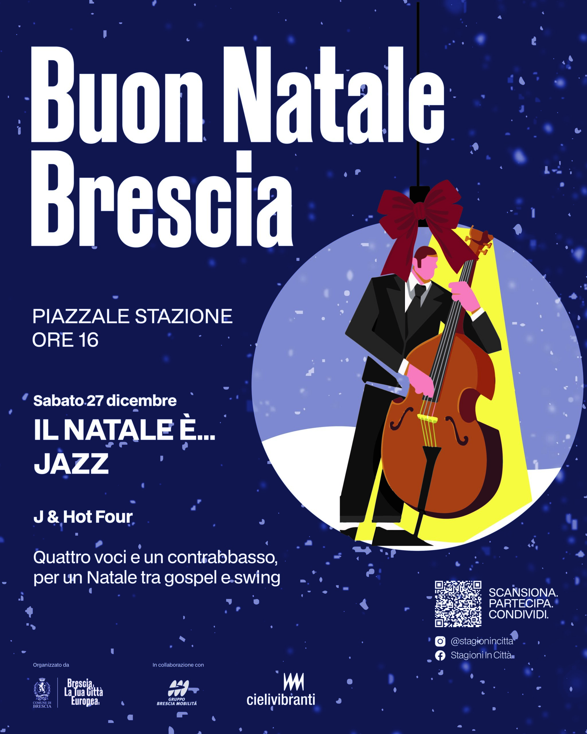 Locandina Il natale è...jazz