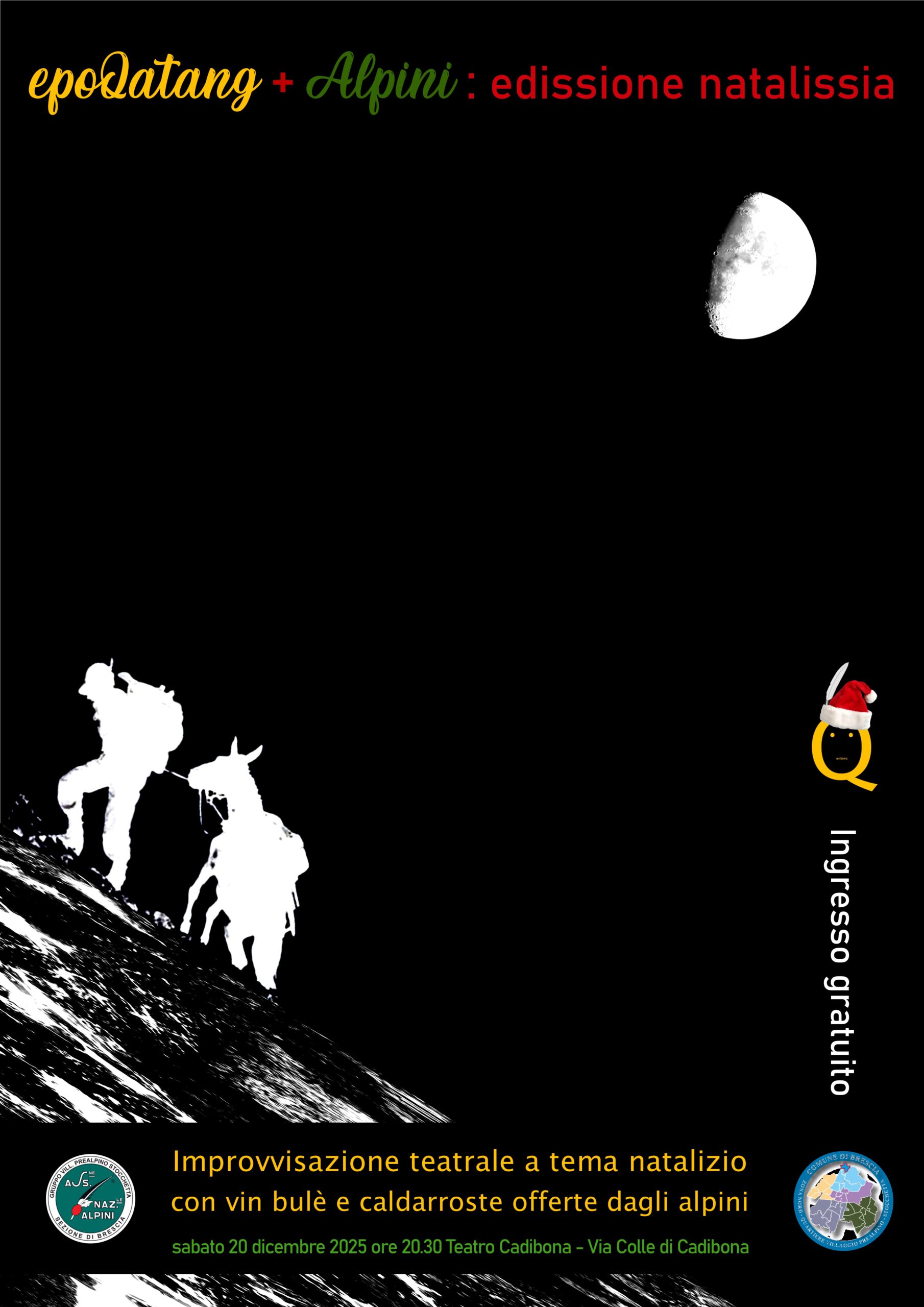 Locandina Epoqatang + alpini