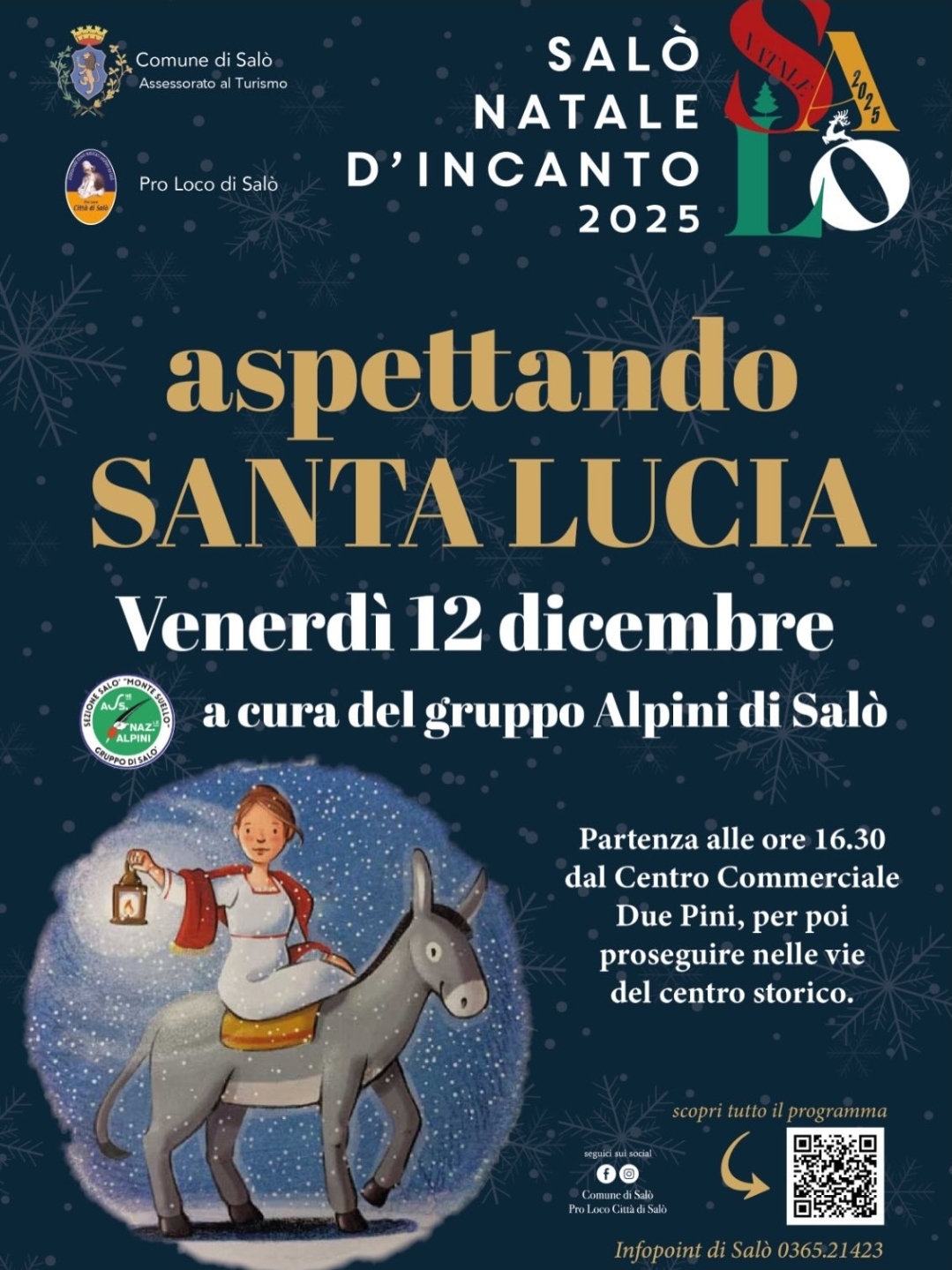 Locandina Aspettando Santa Lucia a Salò