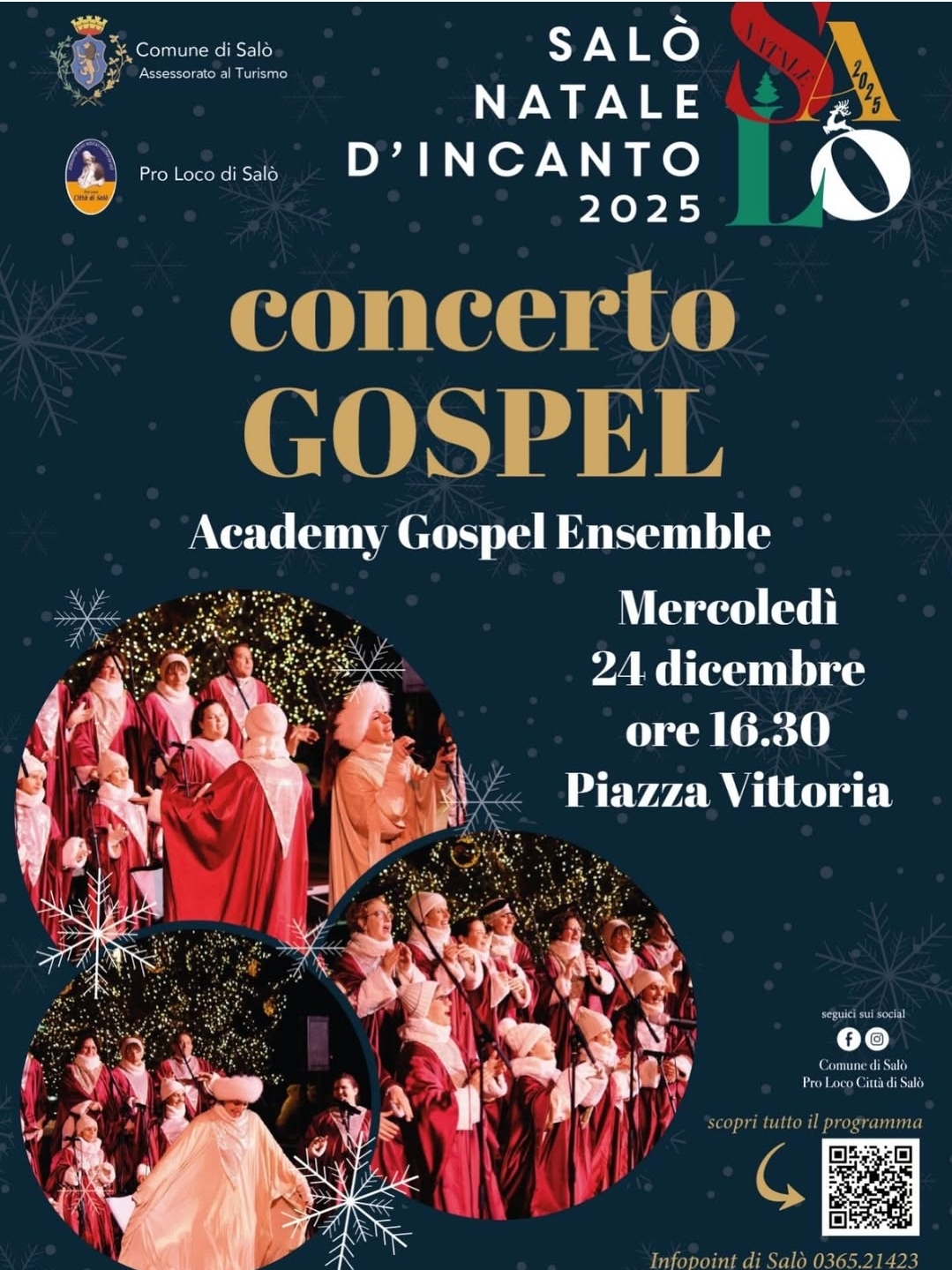 Locandina Concerto Gospel a Salò