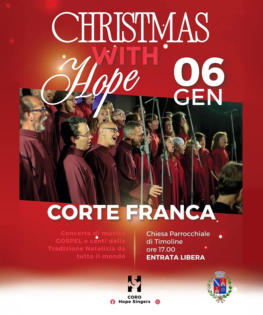 Locandina Concerto a Corte Franca