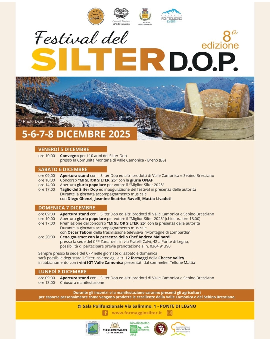 Locandina Festival del Silter