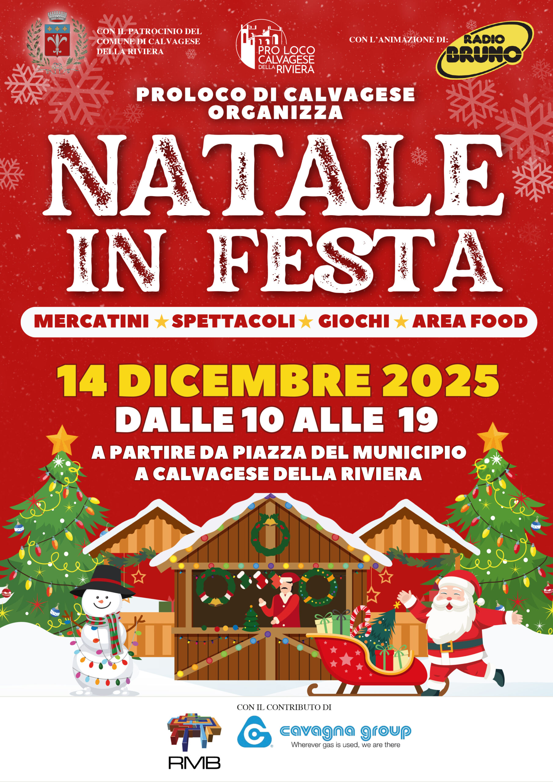 Locandina Natale in festa a Calvagese