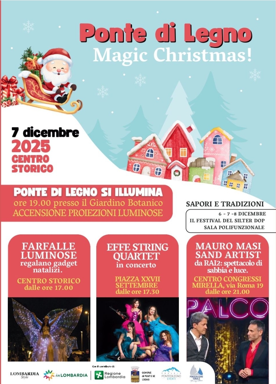 Locandina Magic Christmas a Ponte di Legno