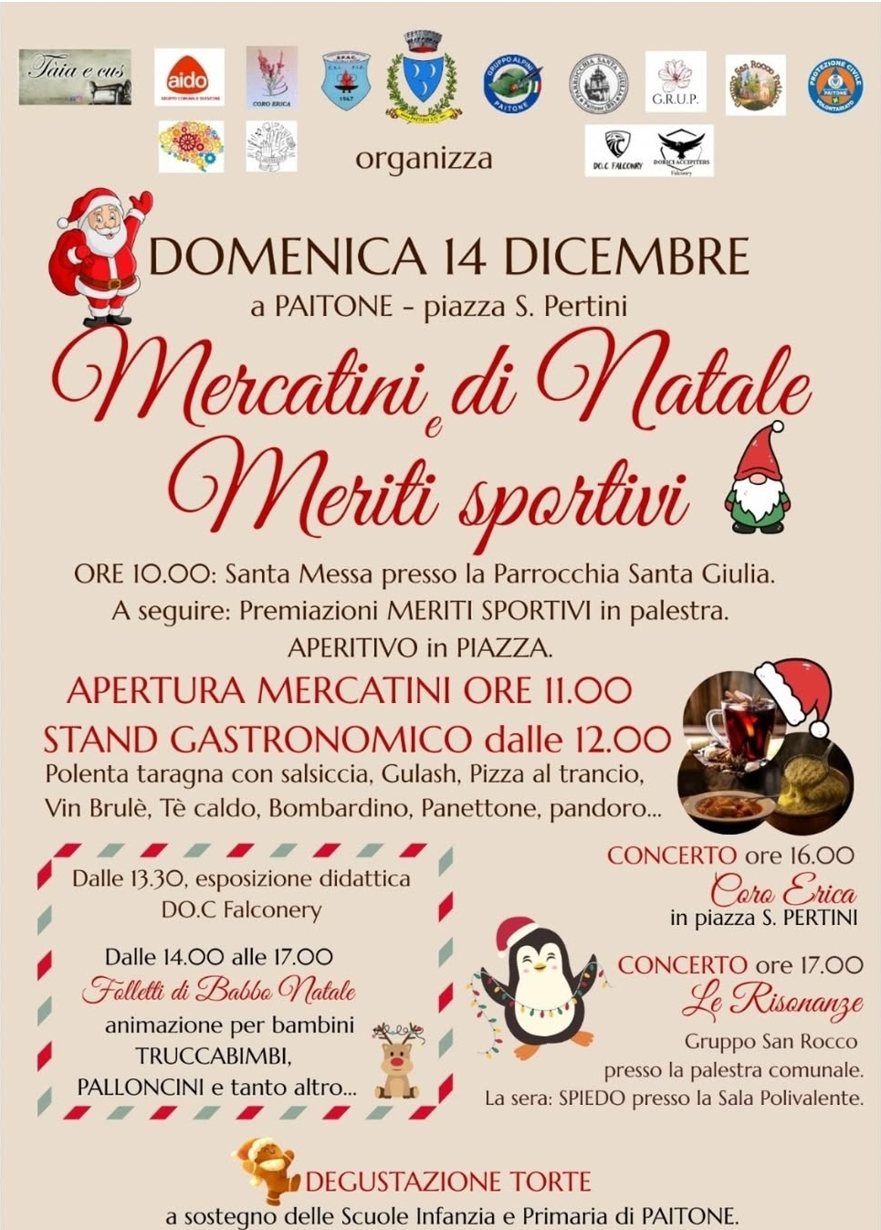 Locandina Mercatini di Natale a Paitone