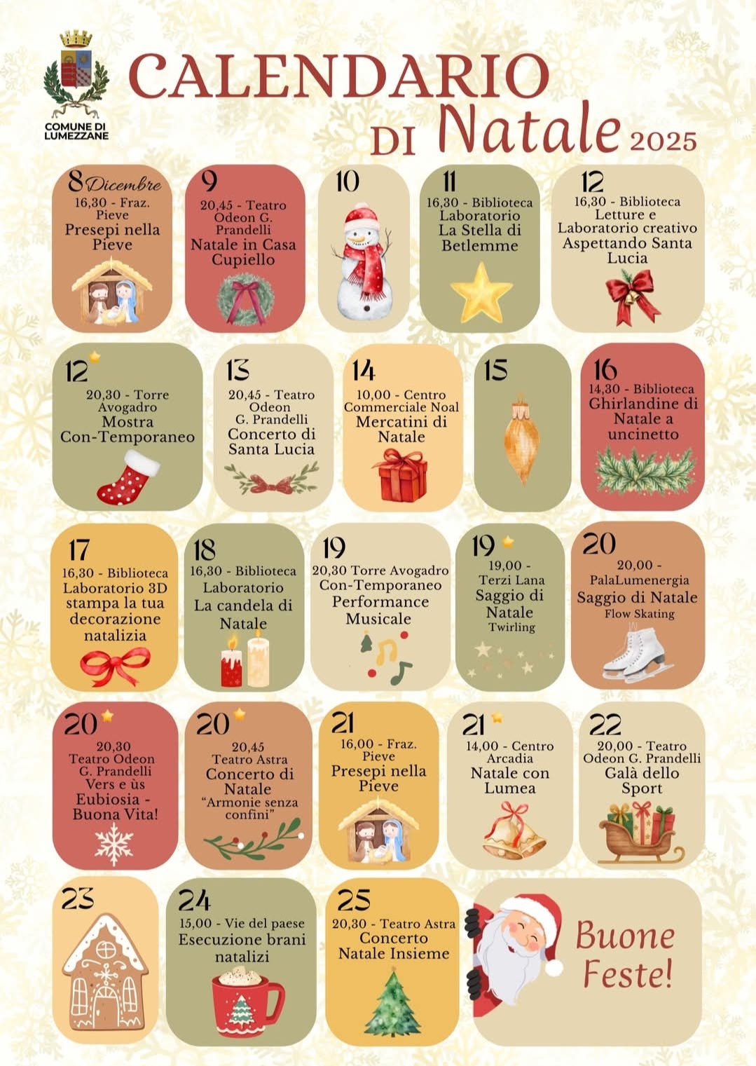 Locandina Natale a Lumezzane