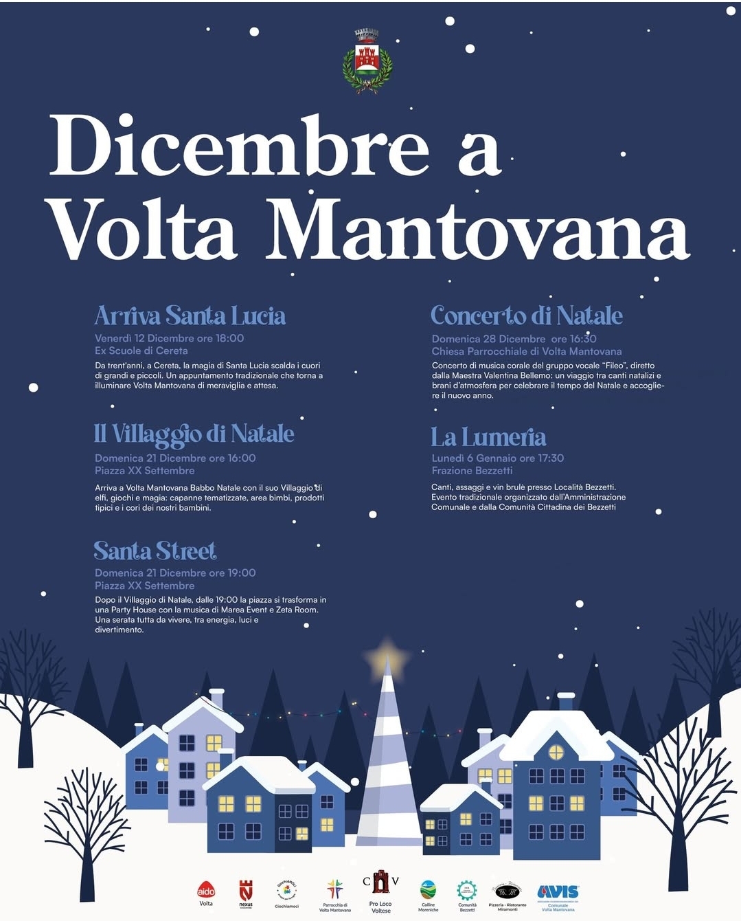 Locandina Natale a Volta Mantovana