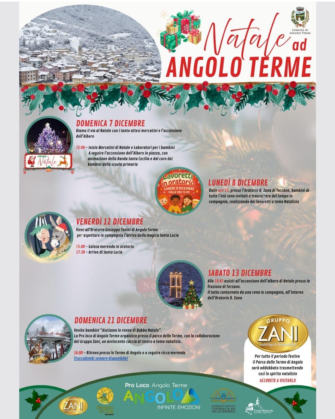 Locandina Natale ad Angolo Terme