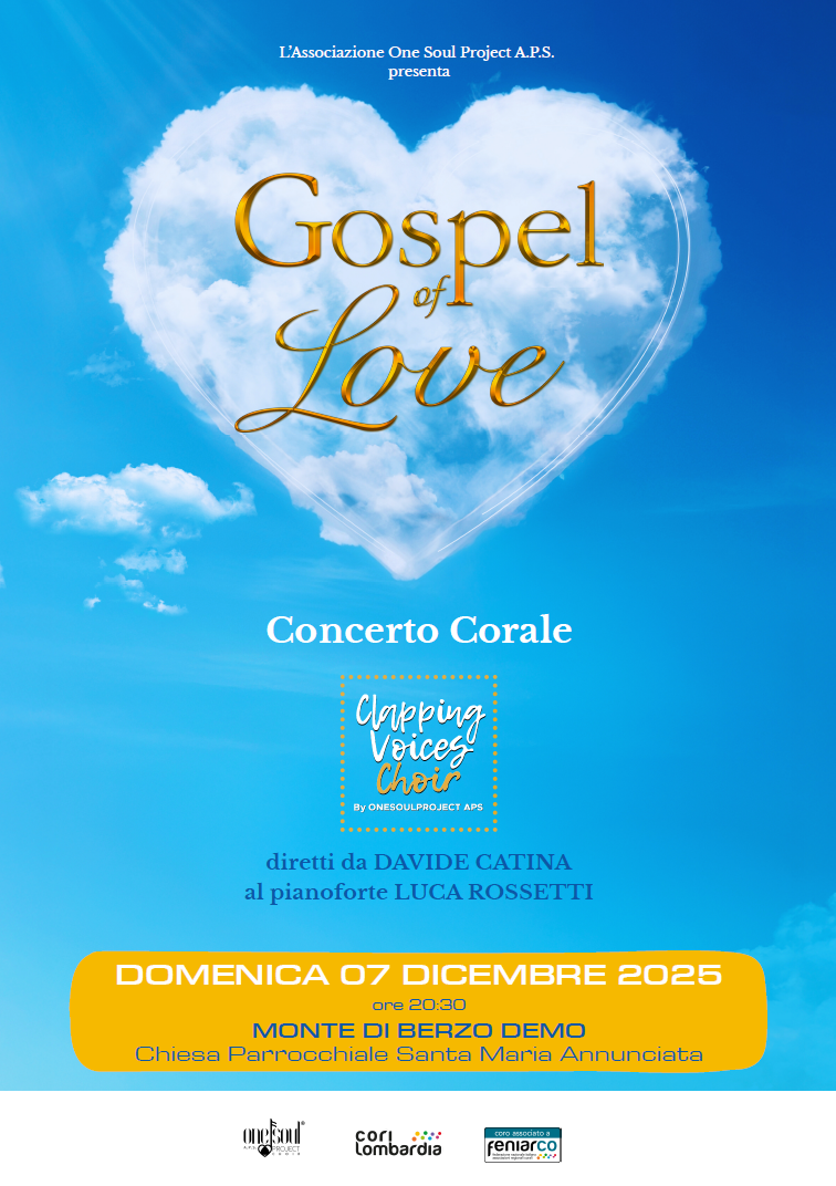 Locandina Clapping voices choir