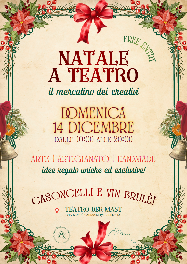Locandina Natale a teatro