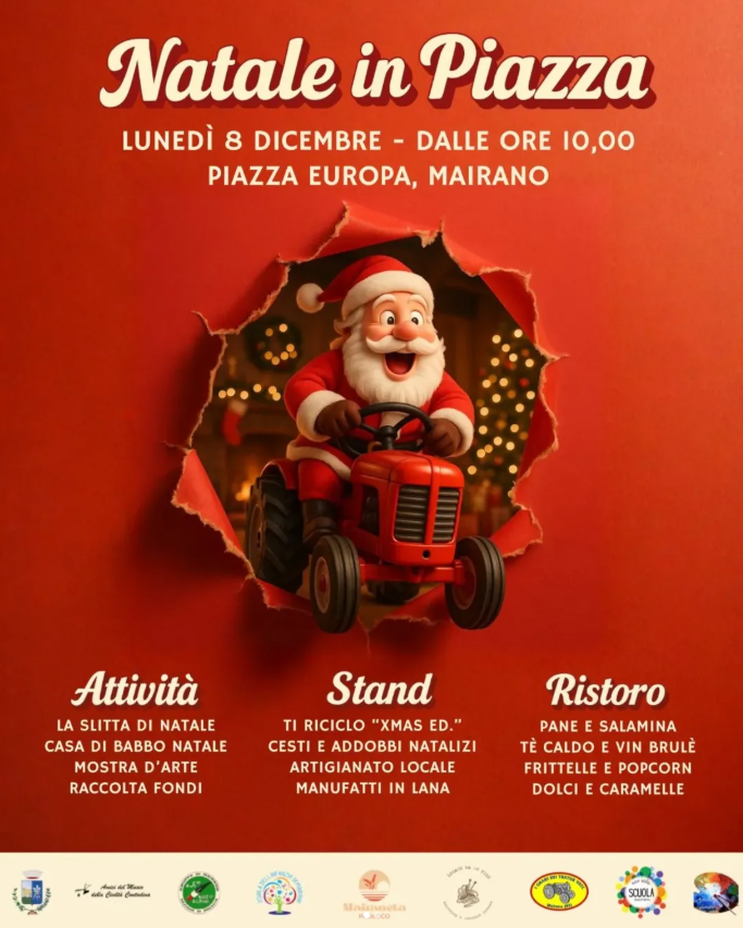 Locandina Babbo Natale è a Mairano