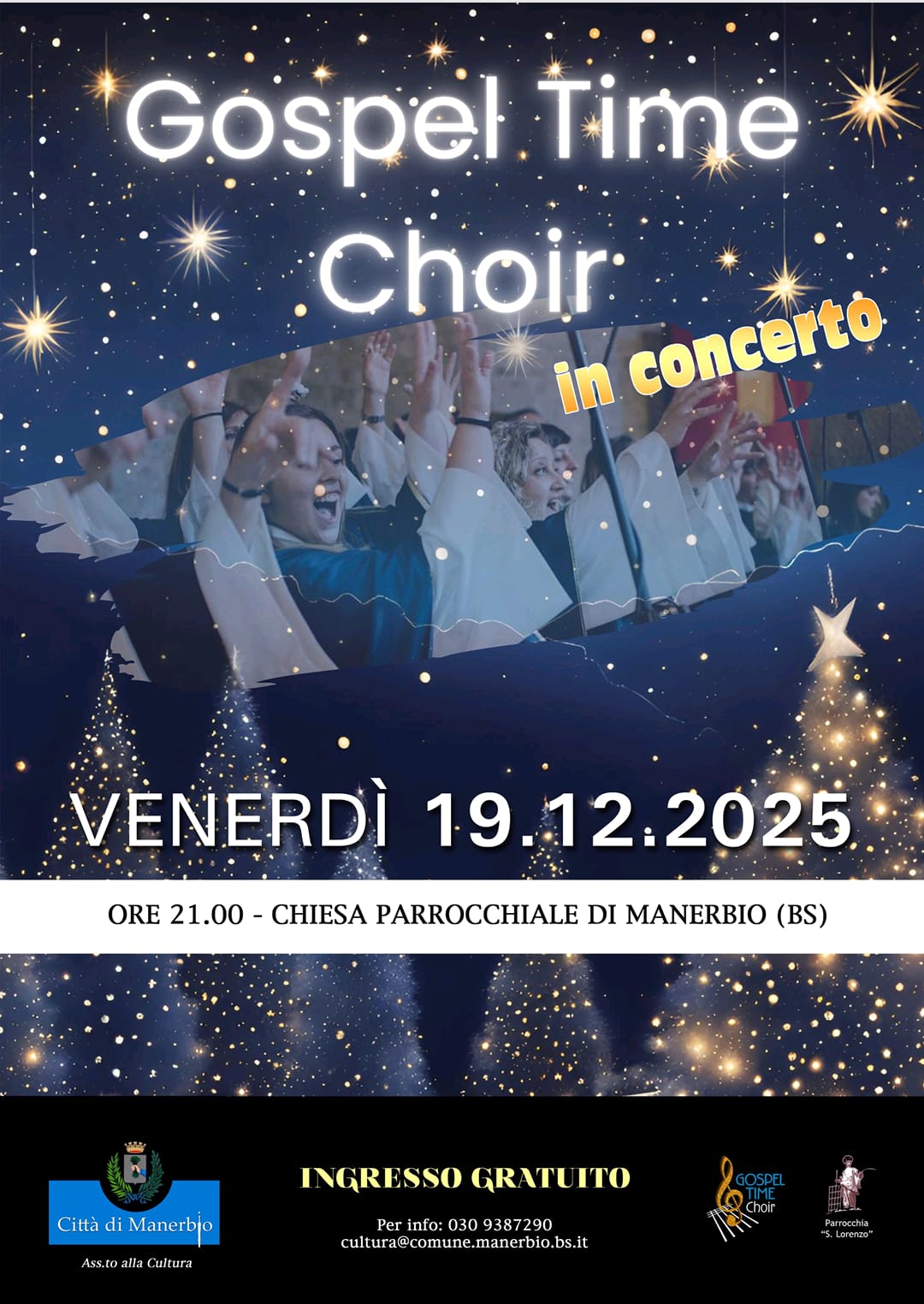 Locandina Concerto gospel