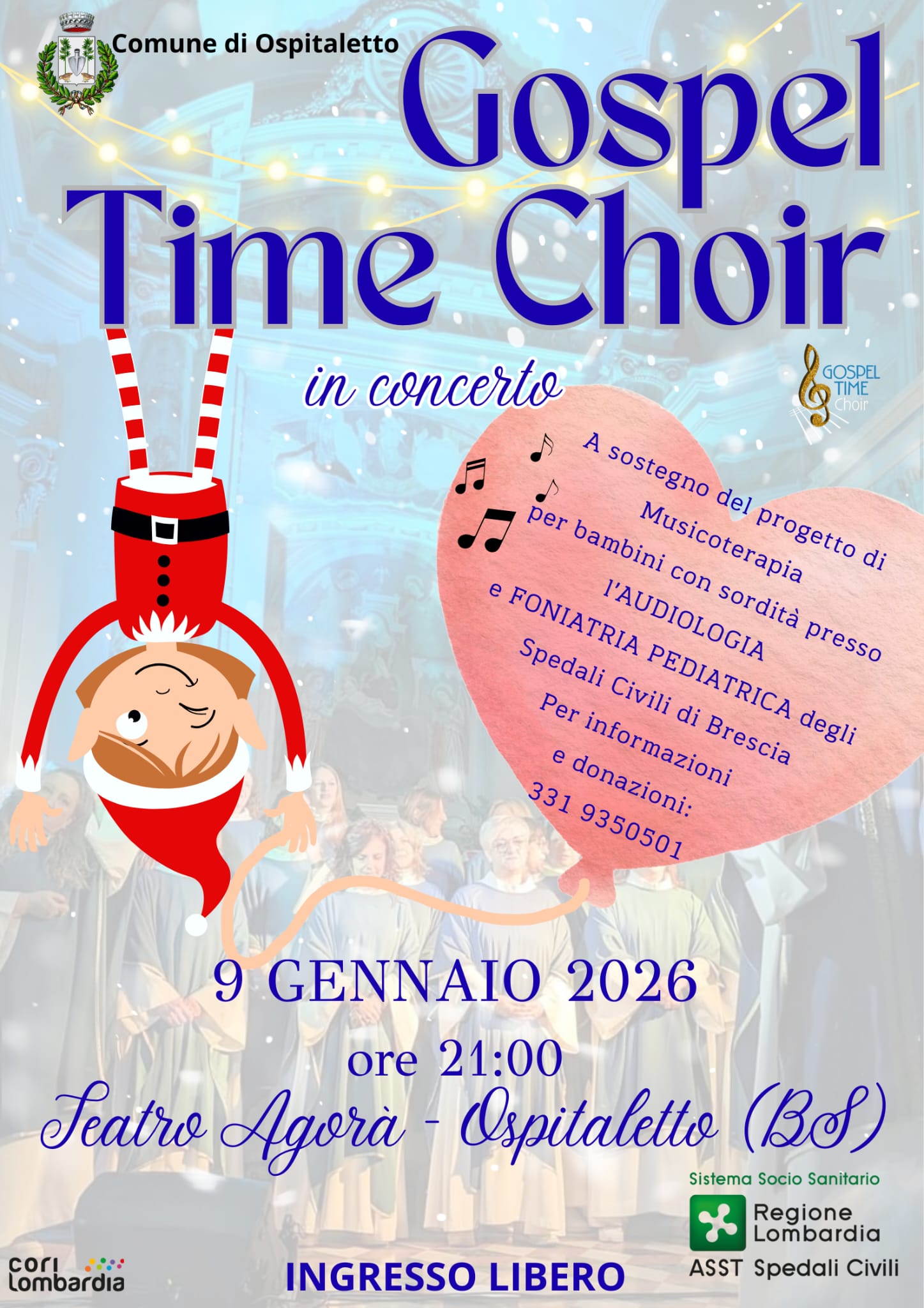 Locandina Concerto gospel