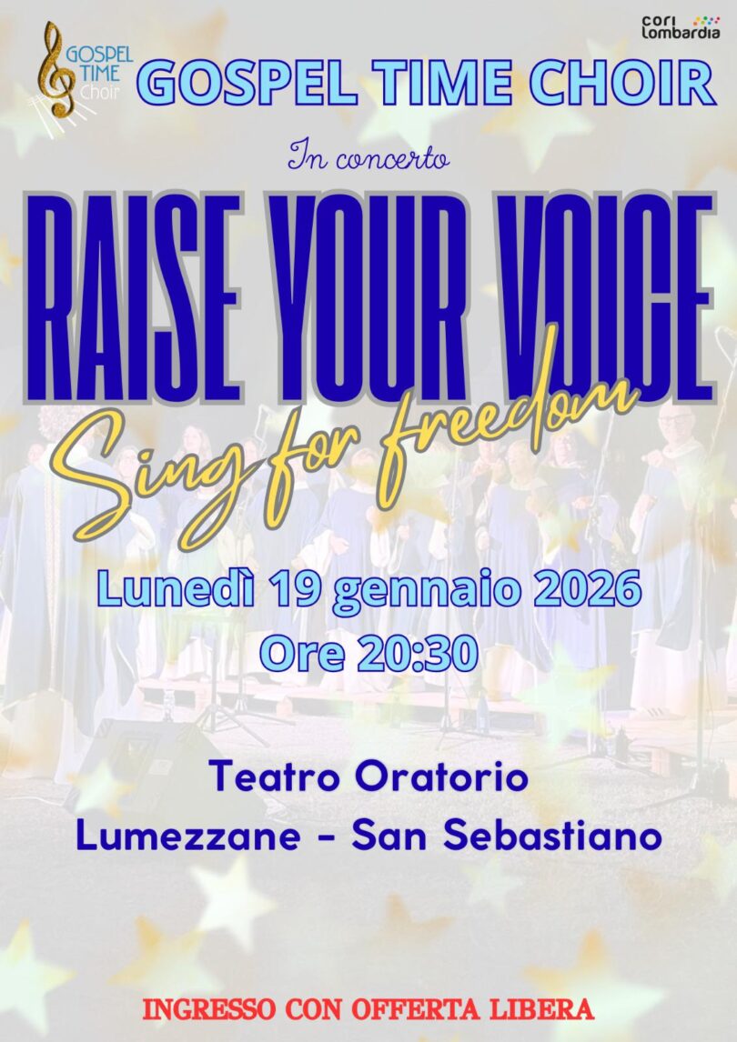 Locandina Concerto gospel
