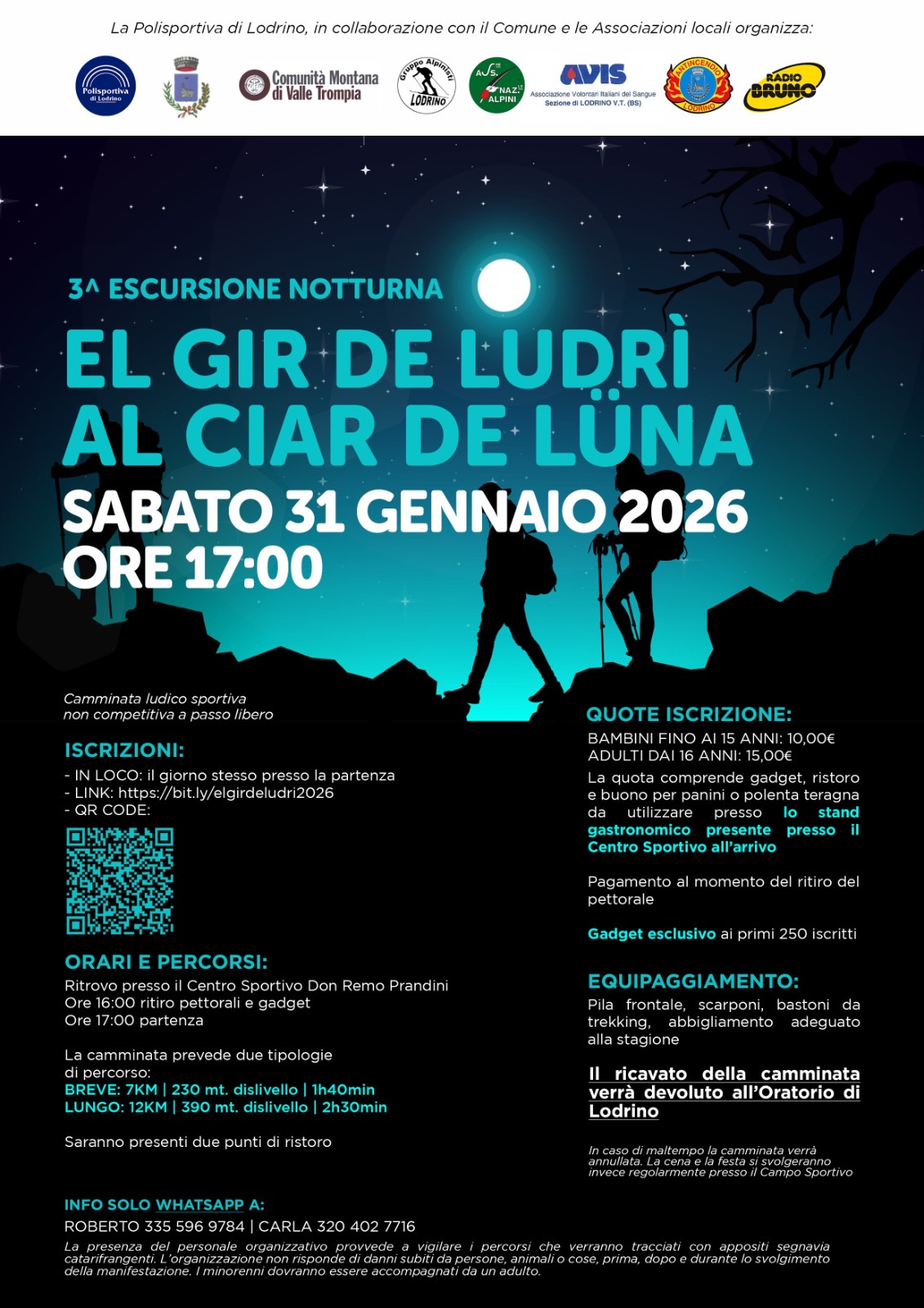 Locandina El gir de ludri' al ciar de luna