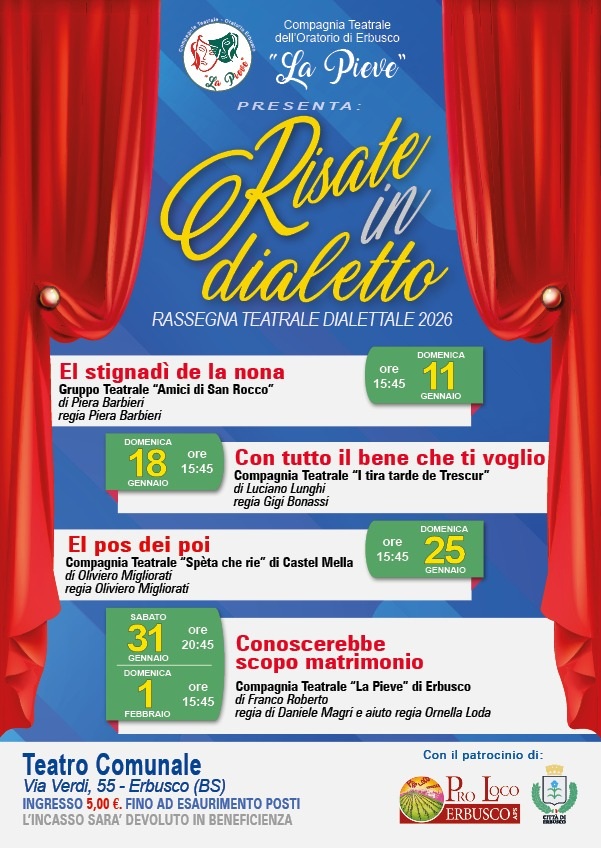 Locandina Risate in dialetto