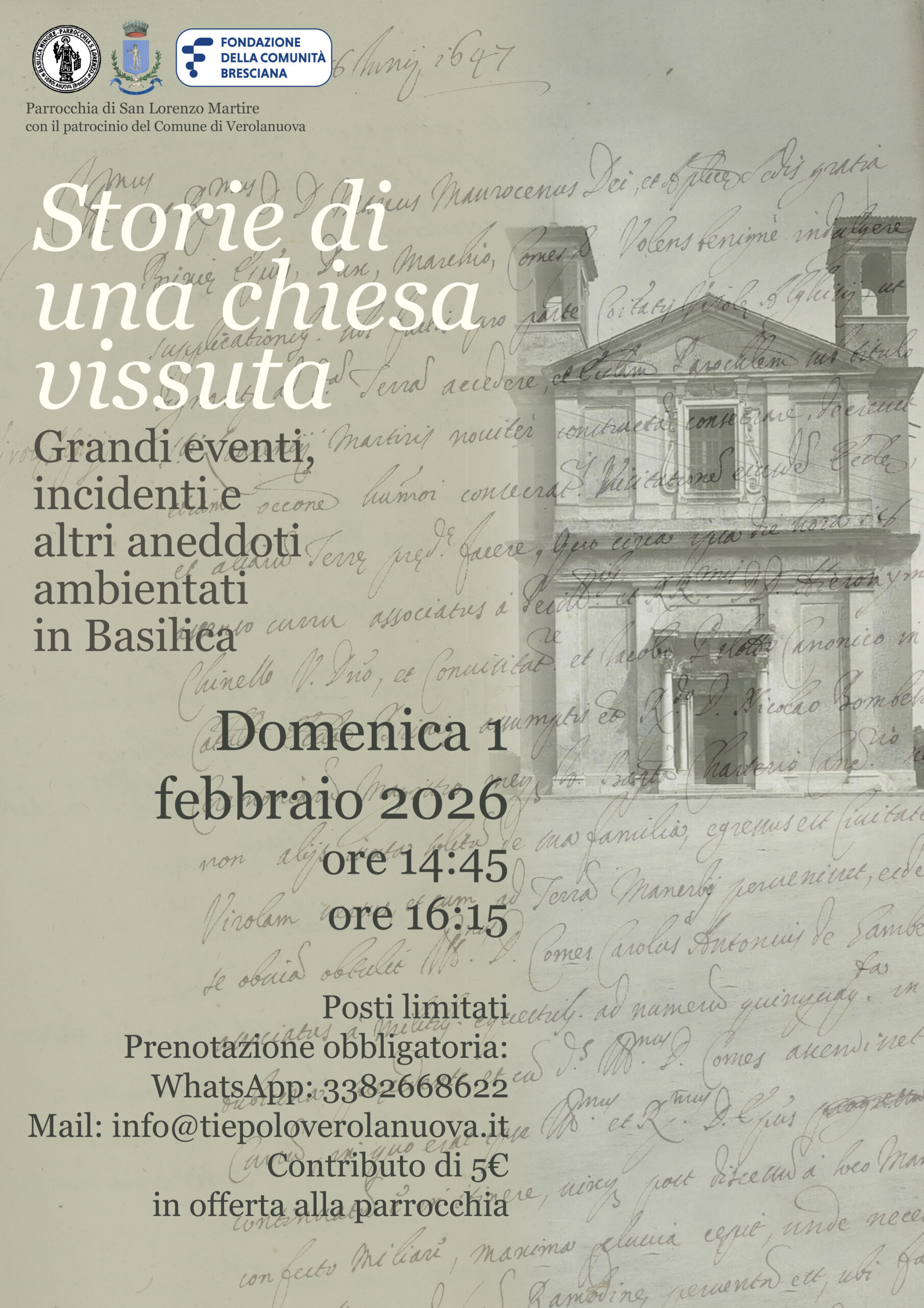 Locandina Storie di una chiesa vissuta