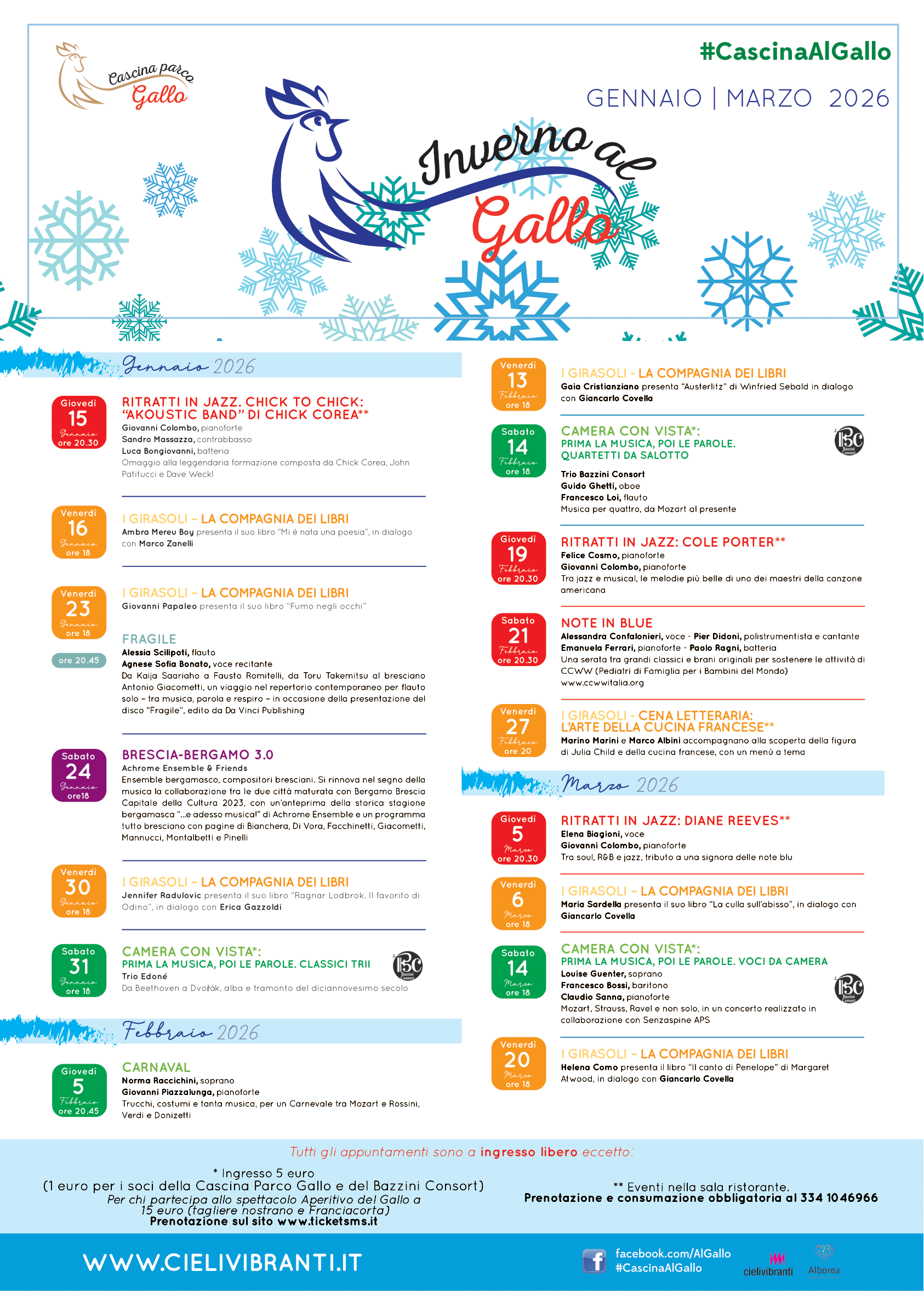 Locandina Inverno al gallo