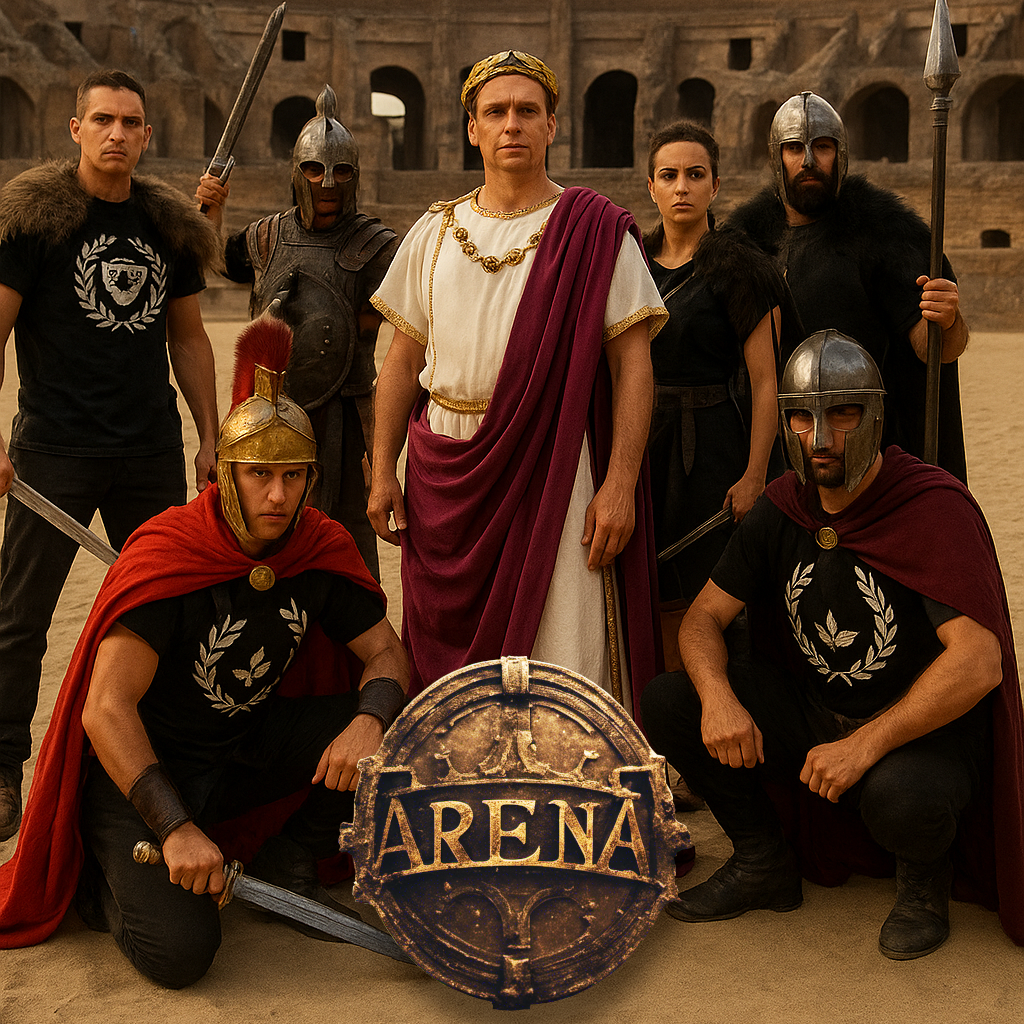 Locandina Arena: improvvisazione teatrale