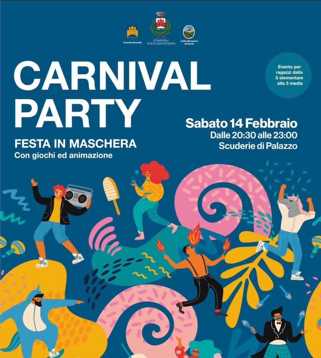 Locandina Carnival parti a Volta Mantovana