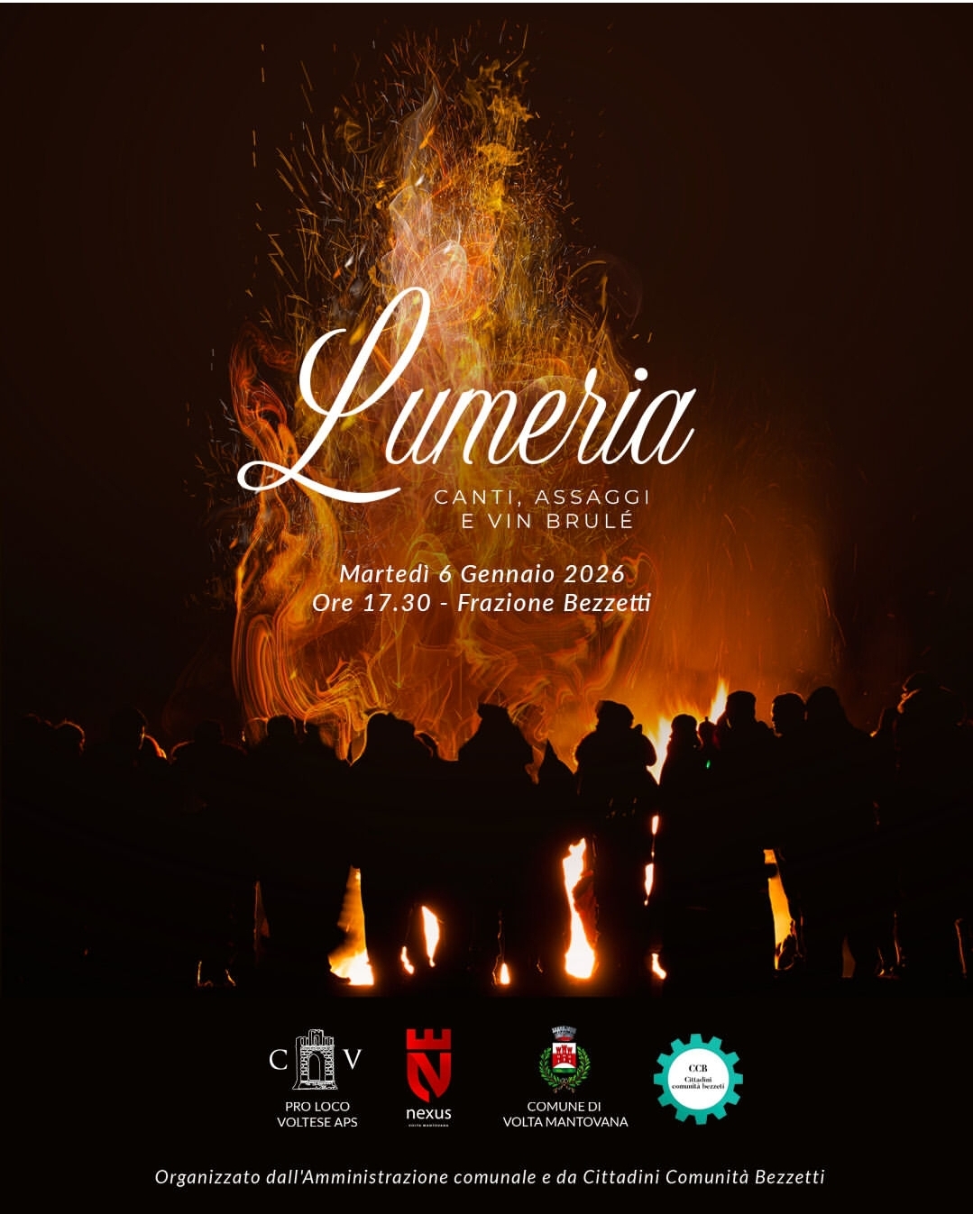 Locandina Lumeria a Volta Mantovana
