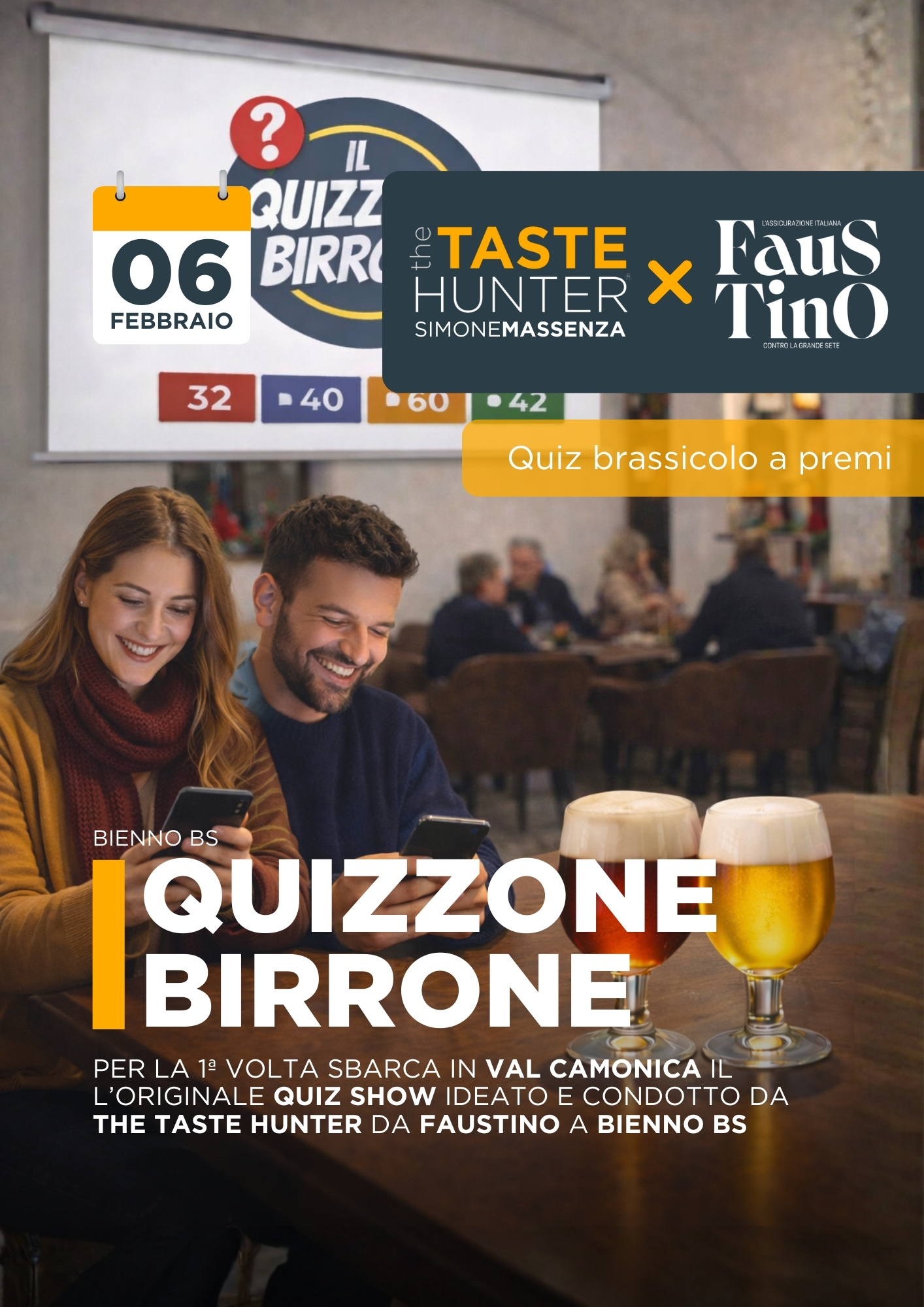 Locandina Quizzone birrone