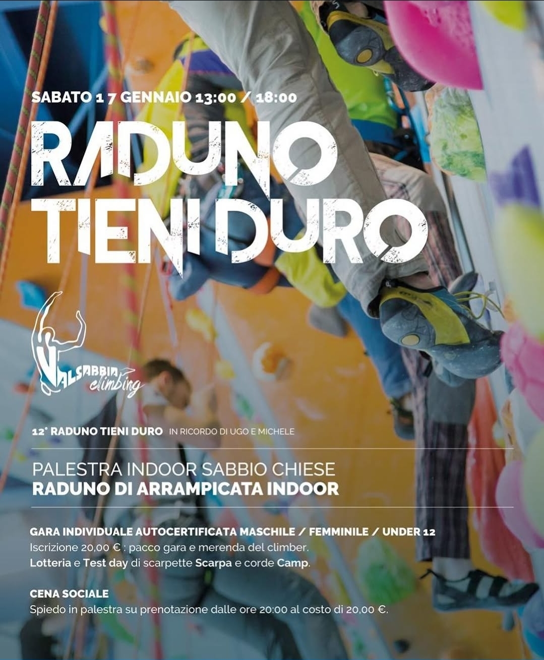 Locandina Raduno Tieniduro a Sabbio Chiese