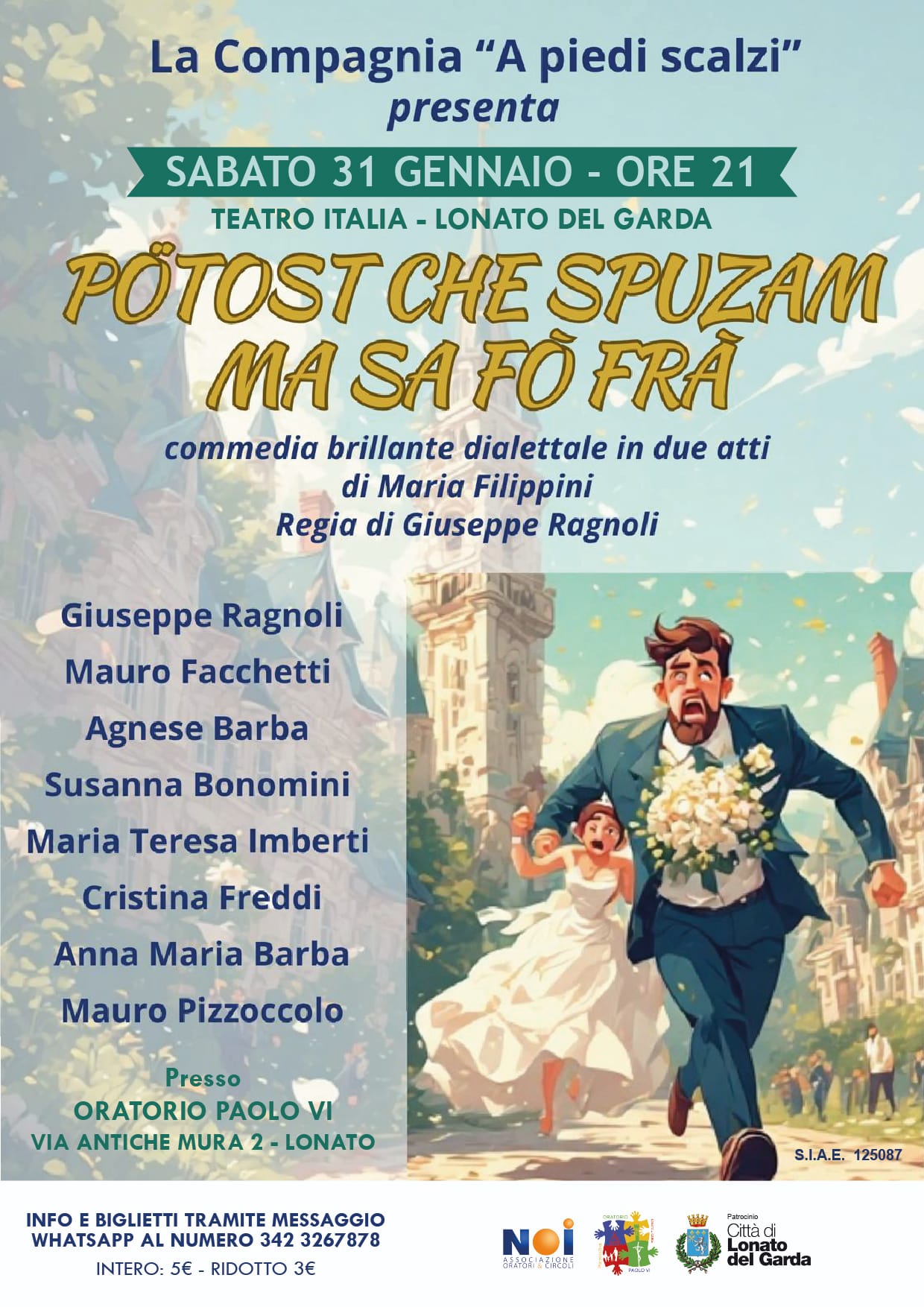 Locandina Teatro dialettale