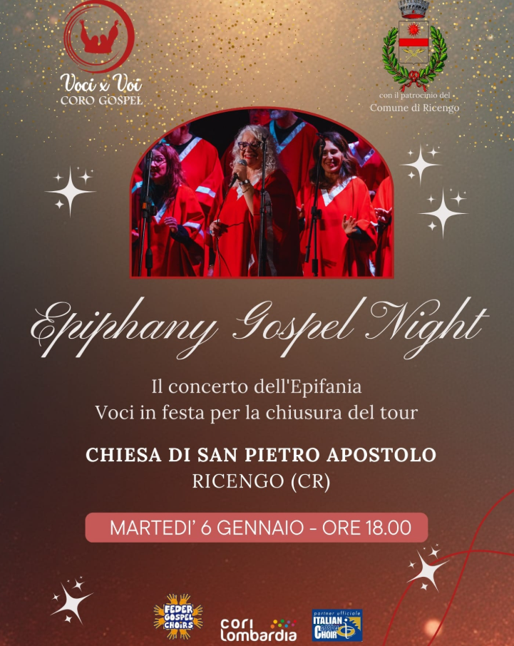 Locandina Epiphany Gospel Night