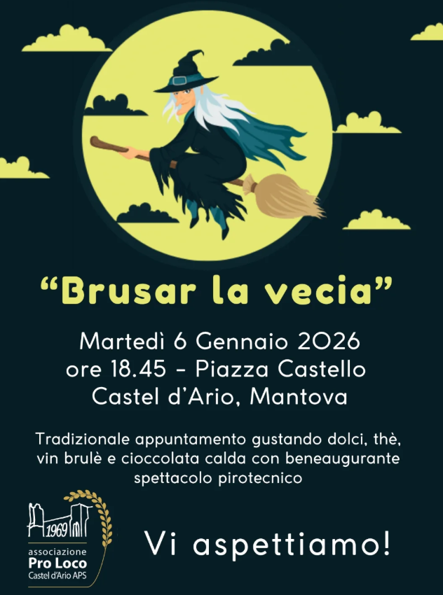 Locandina Brusar la Vecia a Castel d'Ario